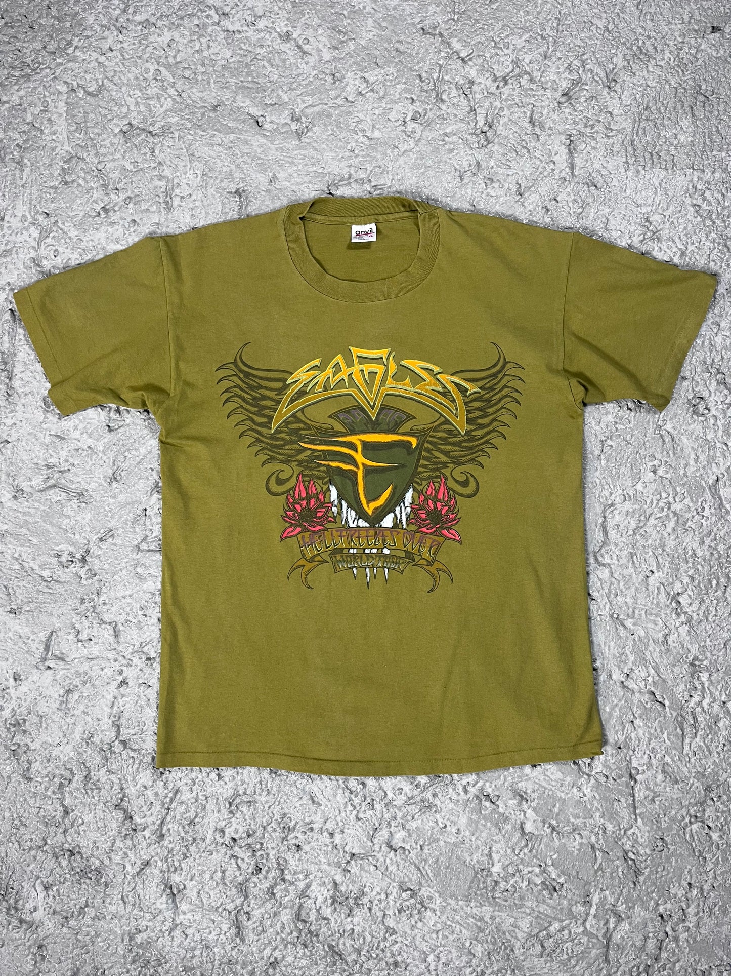 Vintage Eagles hell freezes over world tour T-shirt 1994