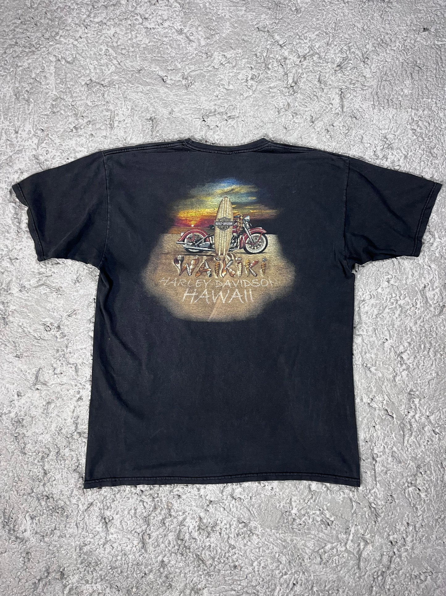 Vintage Harley Davidson T-shirt Waikiki