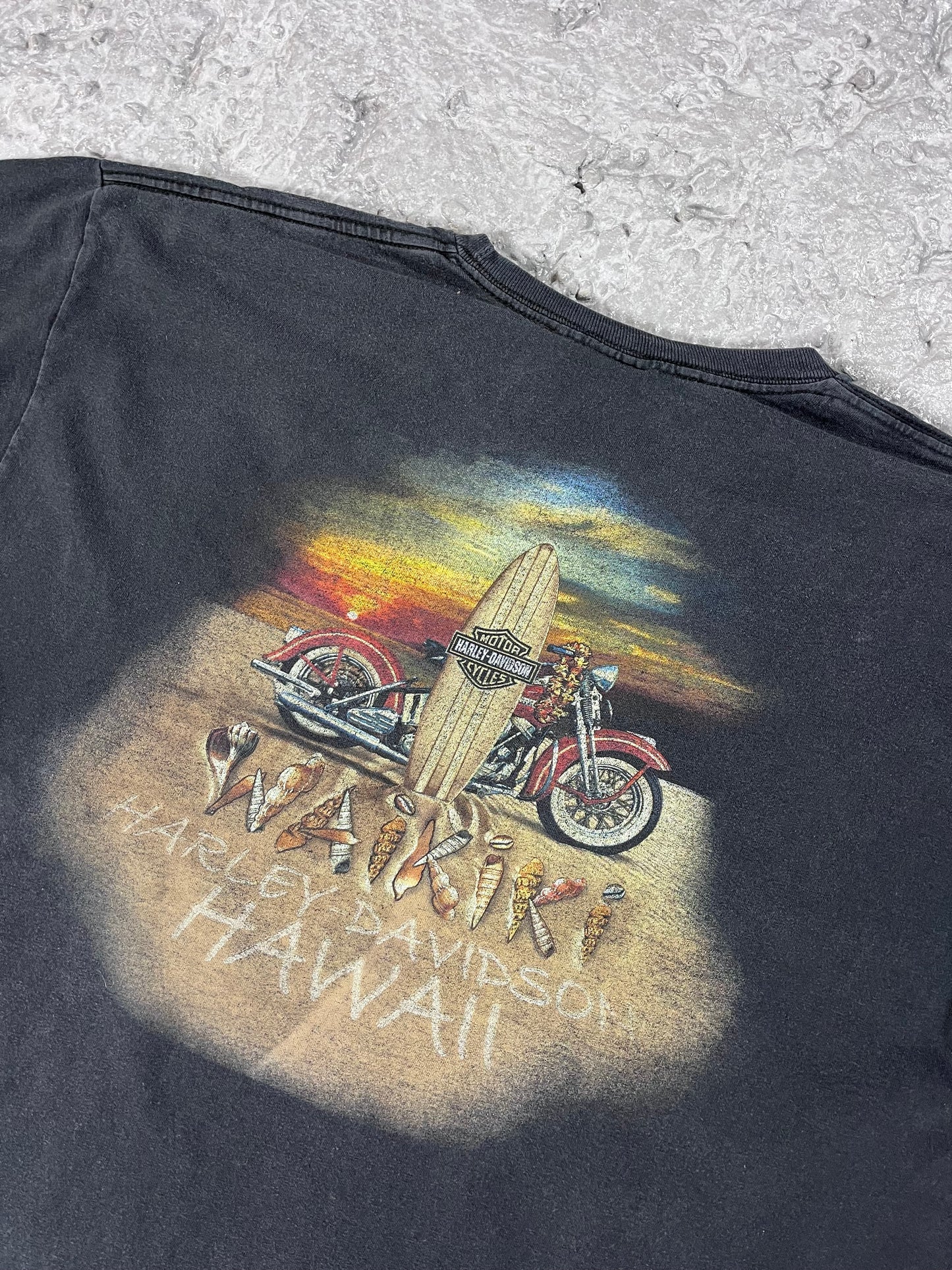 Vintage Harley Davidson T-shirt Waikiki
