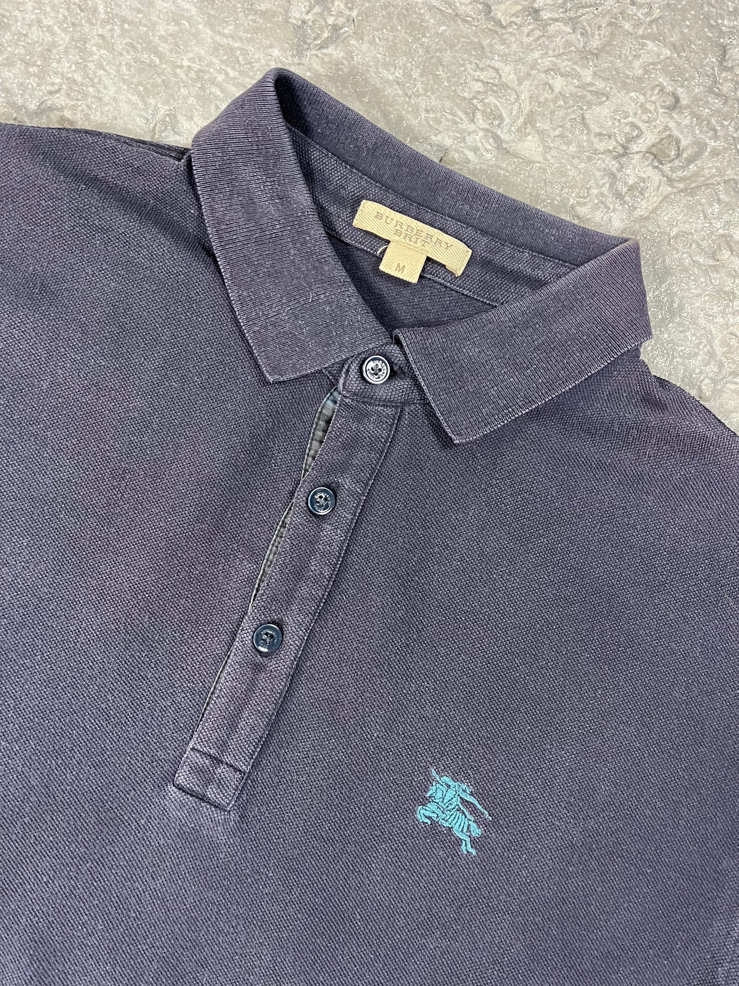 Burberry polo dark blue