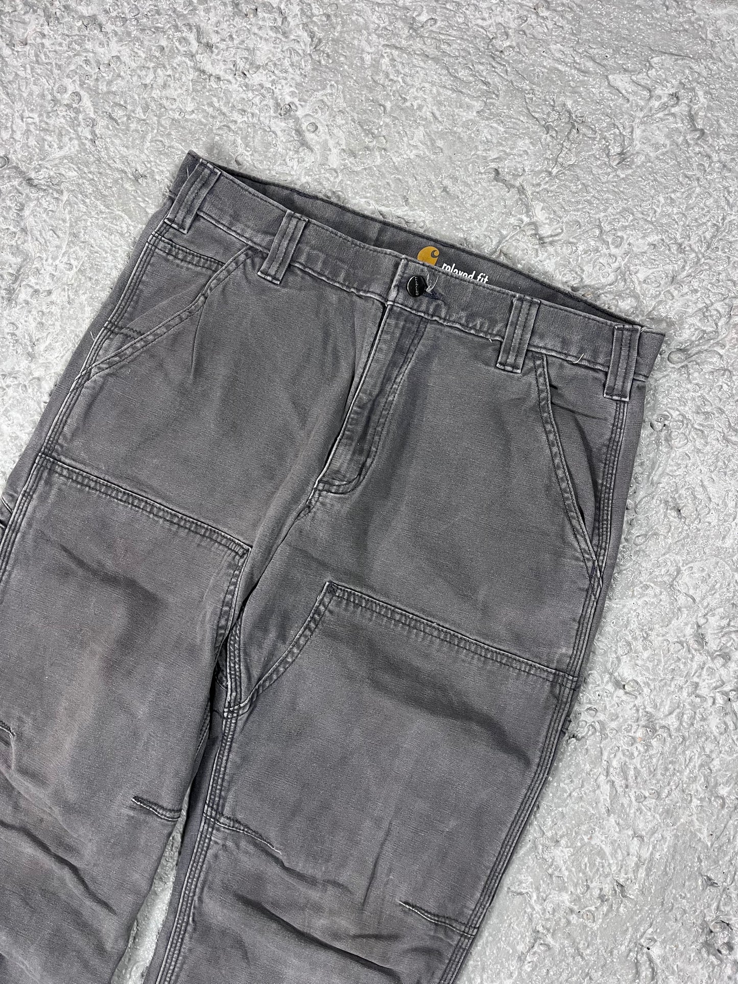 Carhartt double knee pants grey
