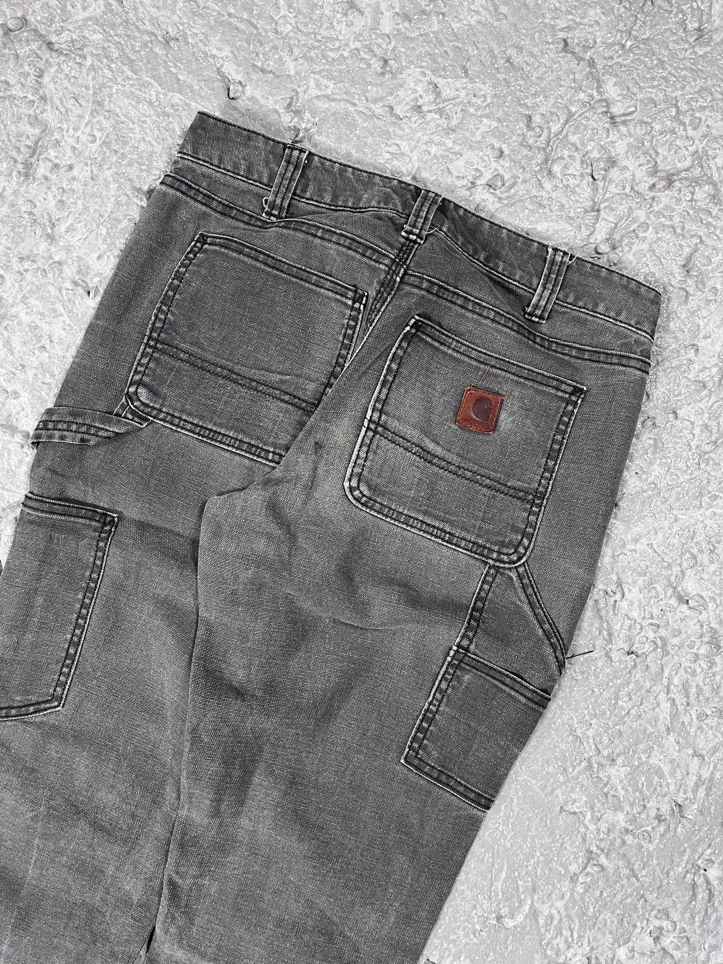 Carhartt double knee pants grey