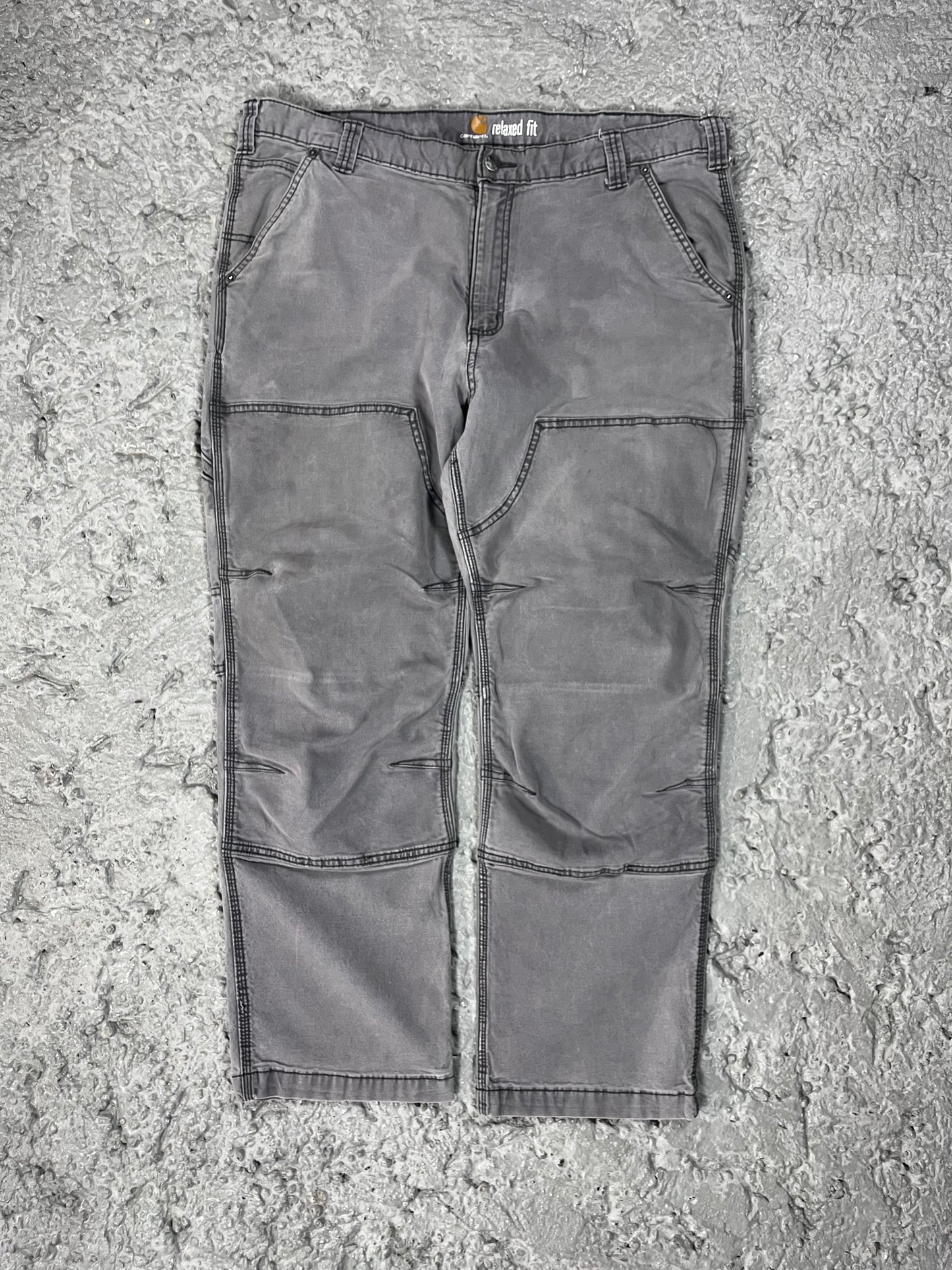 Carhartt double knee pants grey