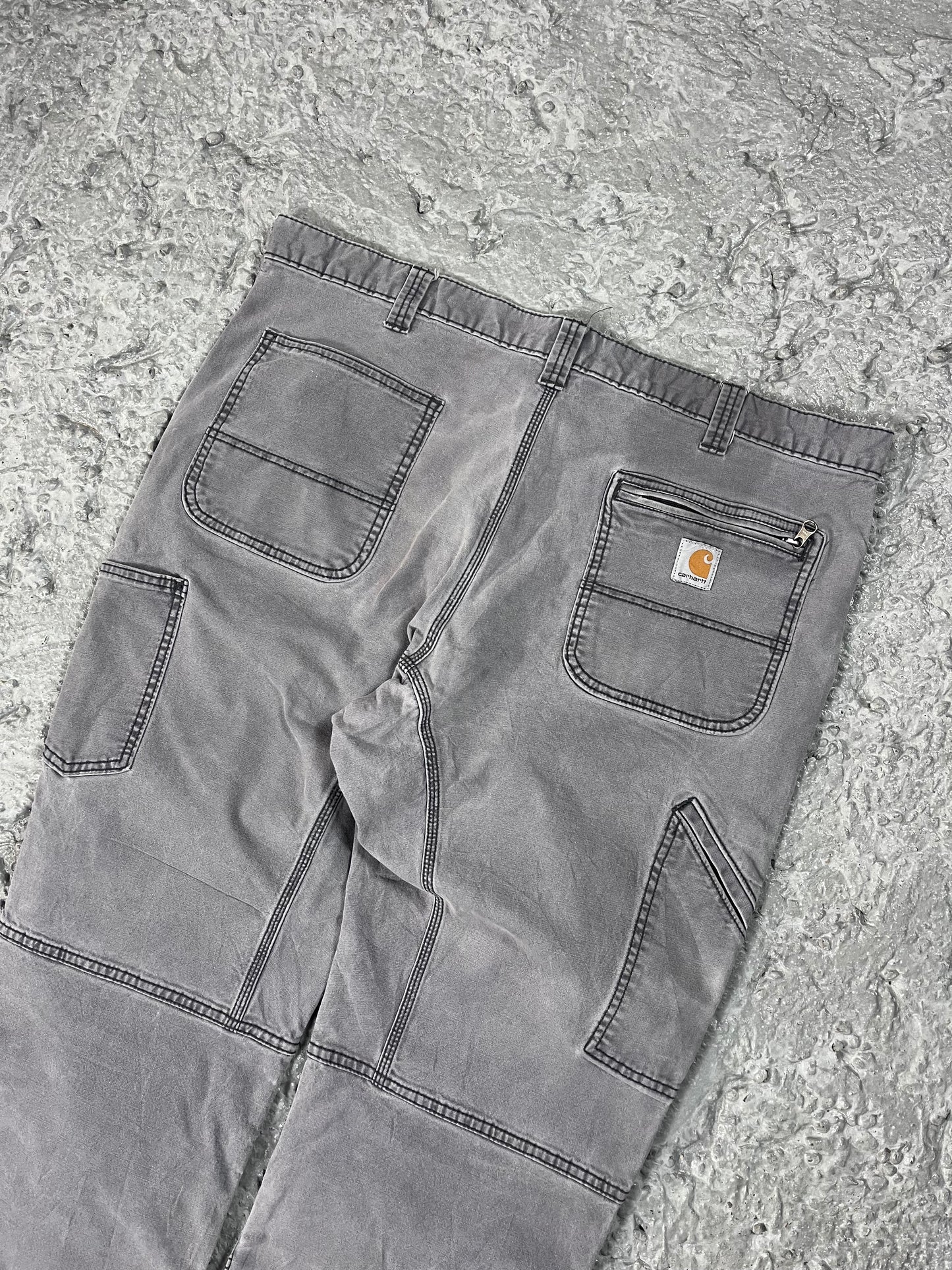 Carhartt double knee pants grey