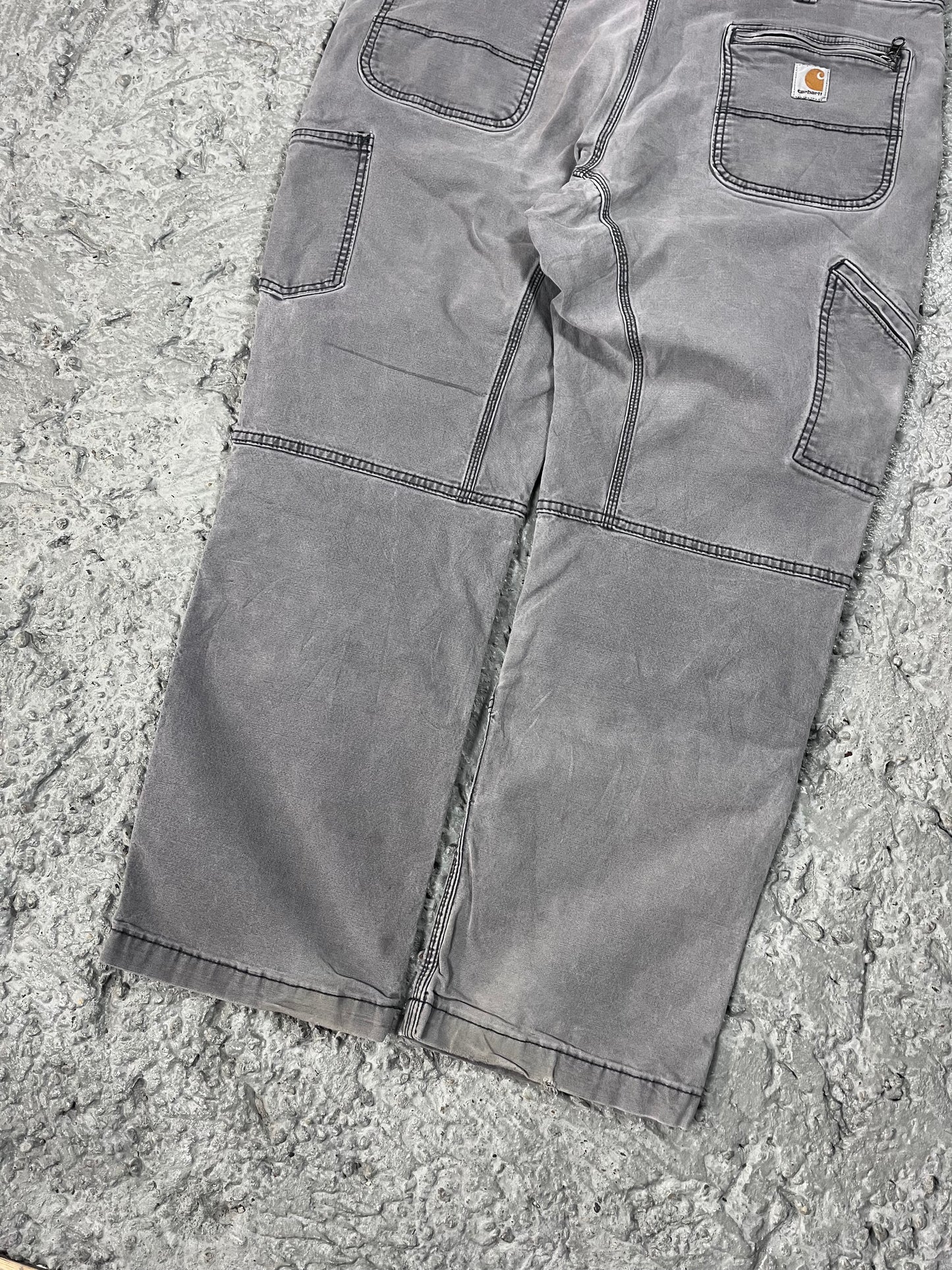 Carhartt double knee pants grey