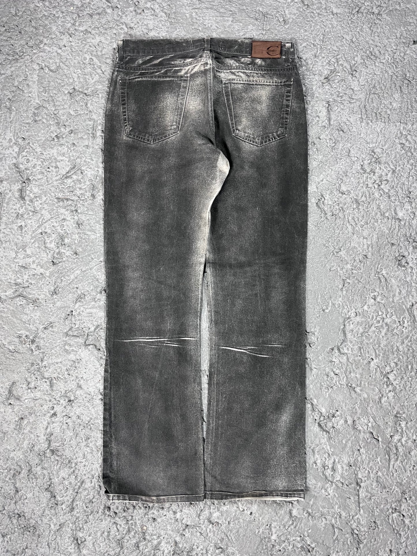 Y2K Just Cavalli sprayed pants