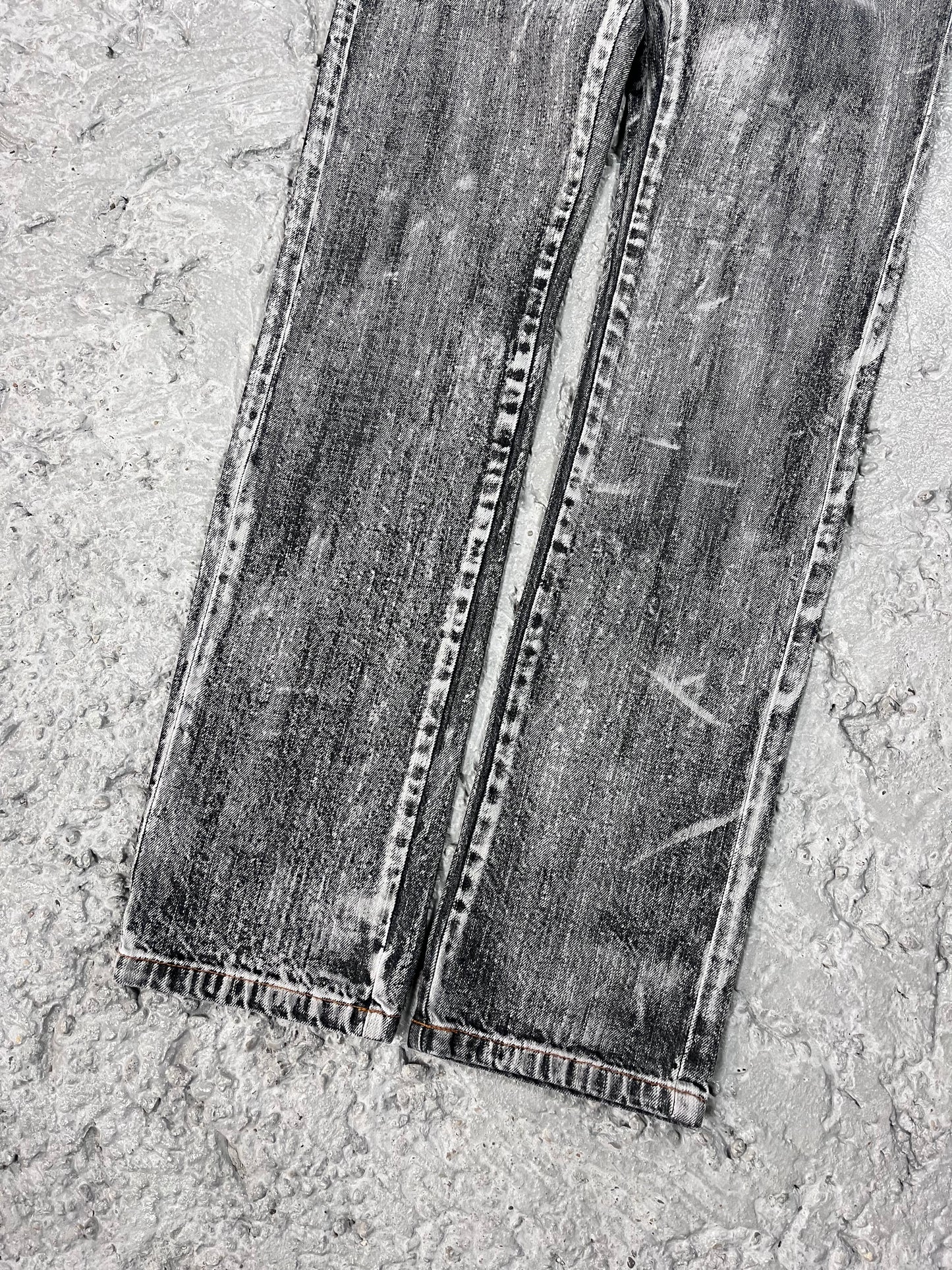 Y2K iceberg paint pants