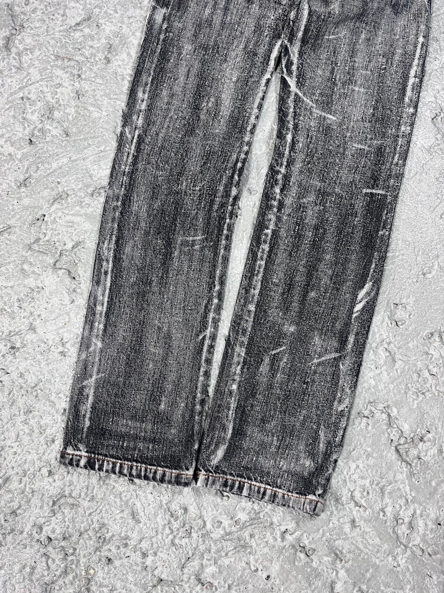 Y2K iceberg paint pants