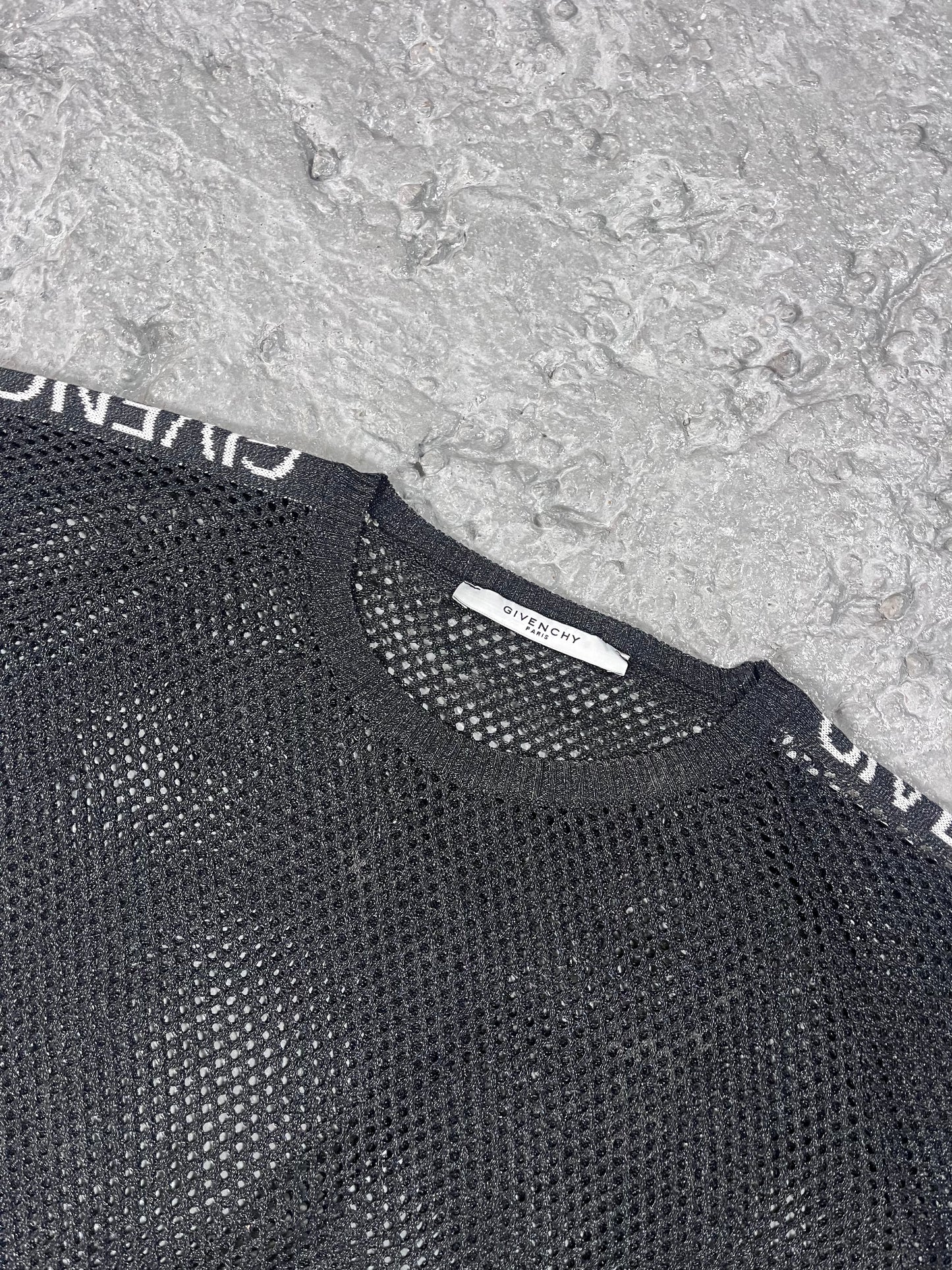 Givenchy fishnet top longsleeve