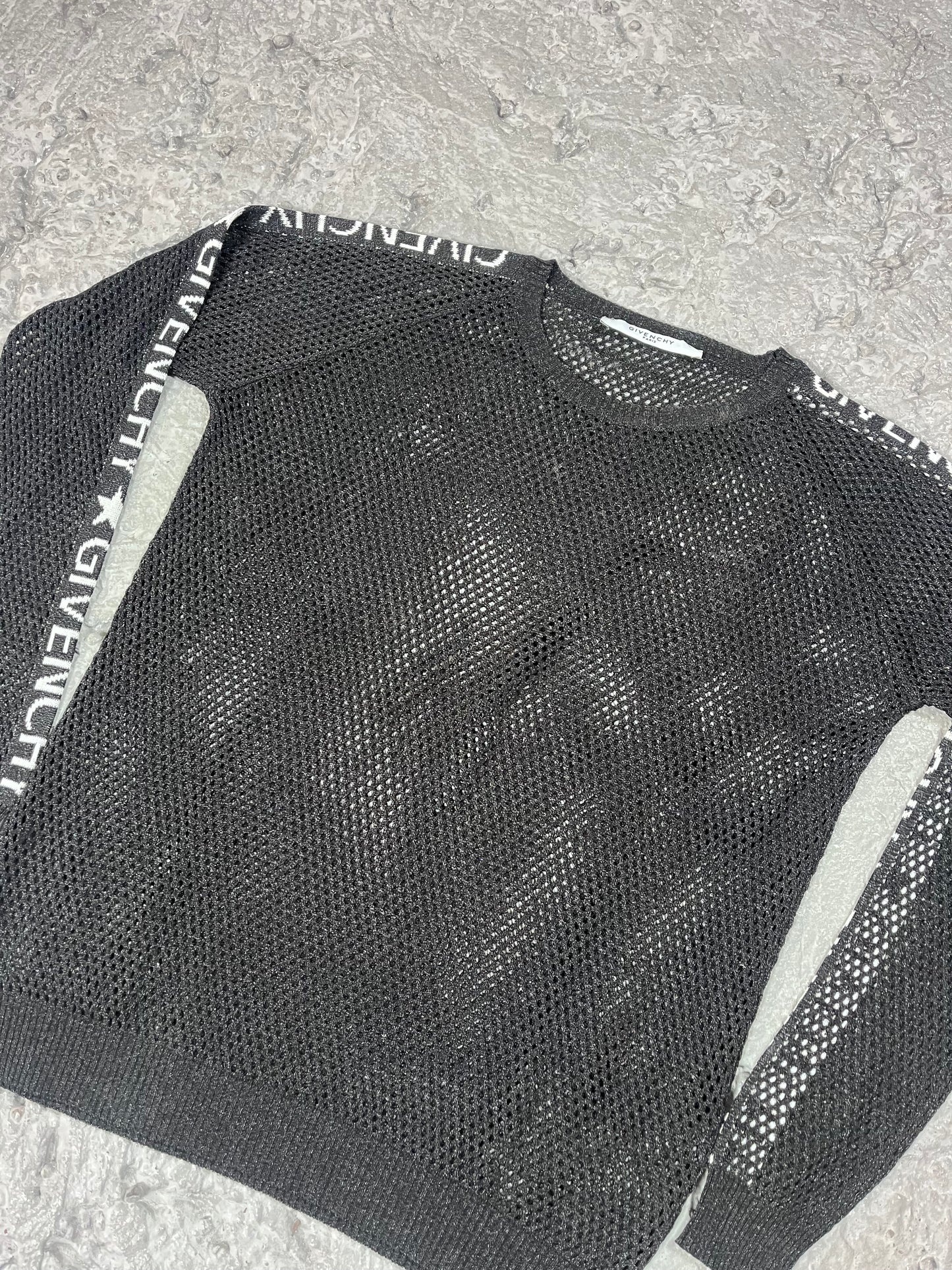 Givenchy fishnet top longsleeve