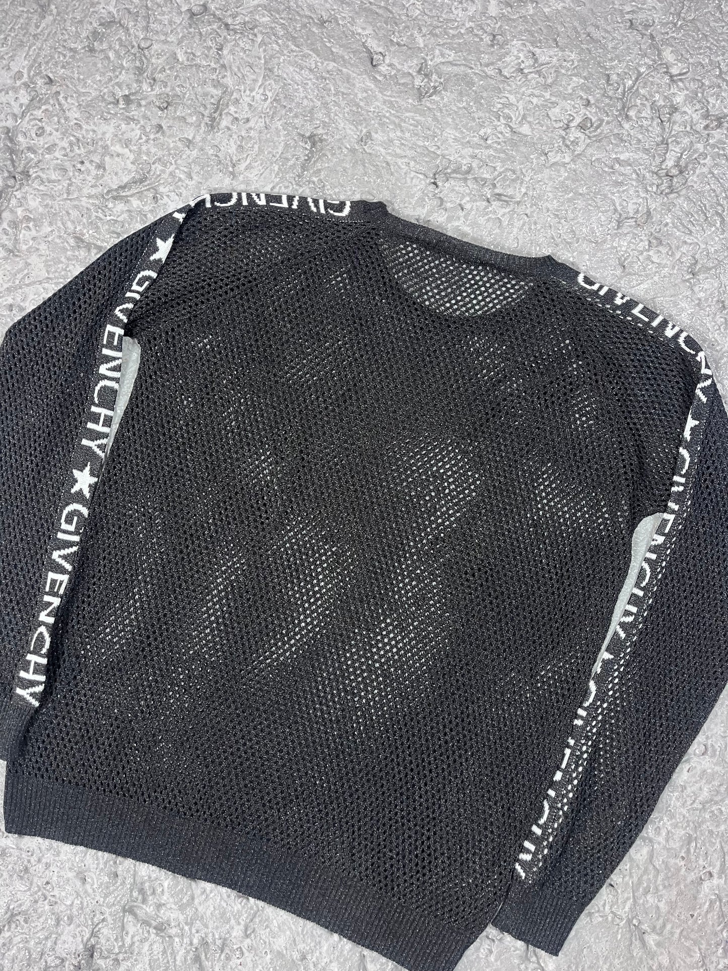 Givenchy fishnet top longsleeve