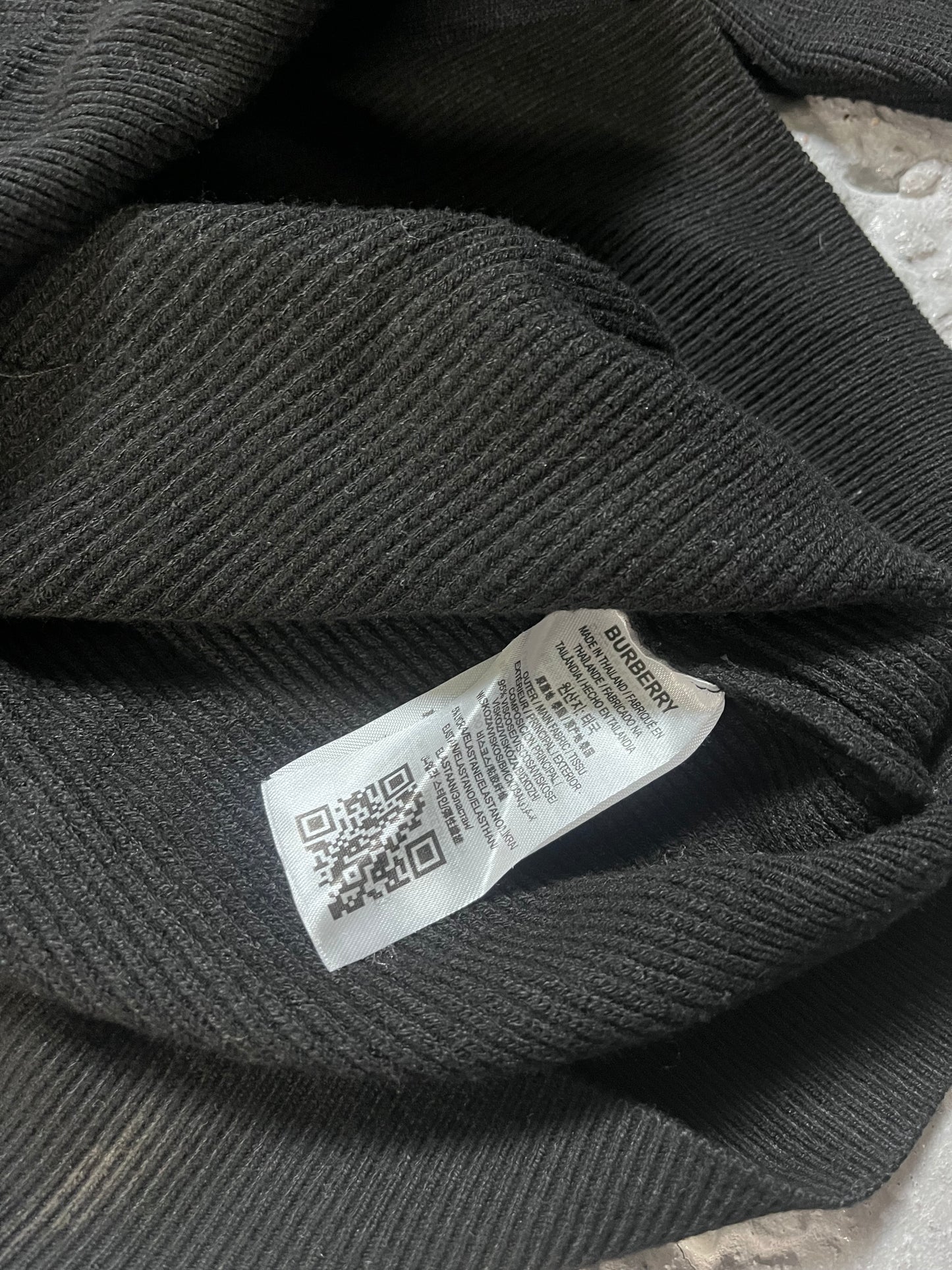 Burberry turtleneck zip up