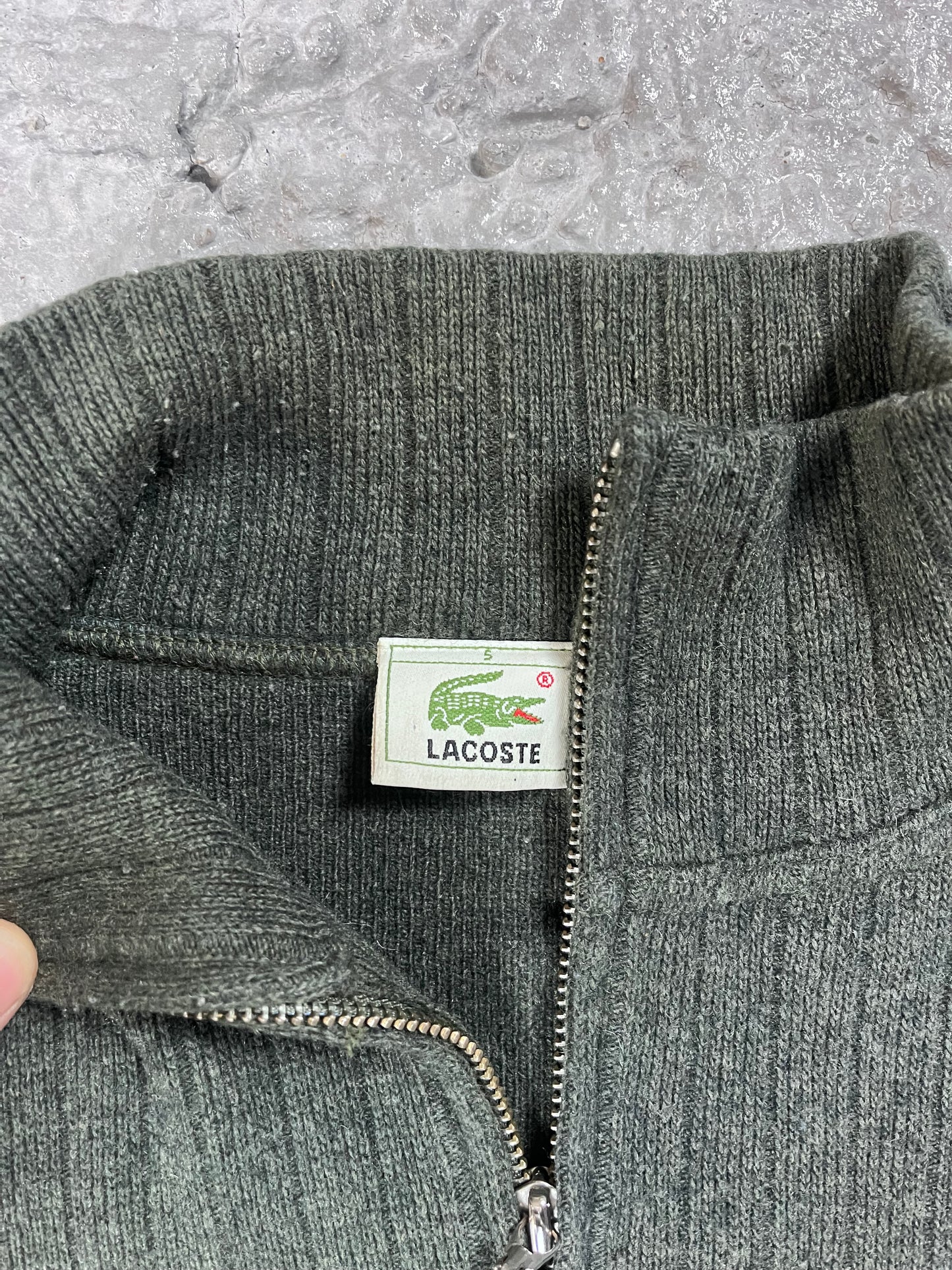 Vintage Lacoste zip up