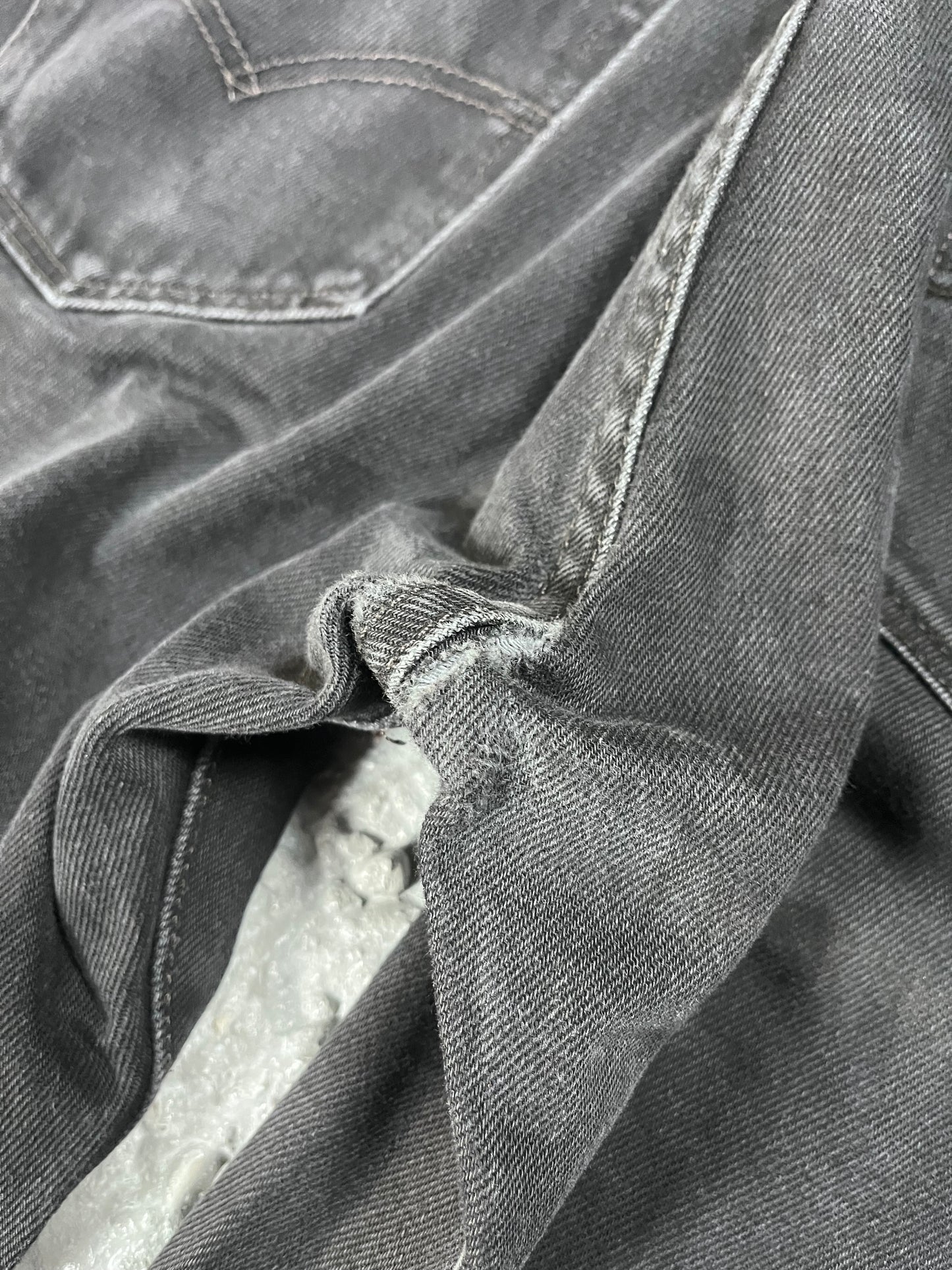 Levi’s 501 black denim