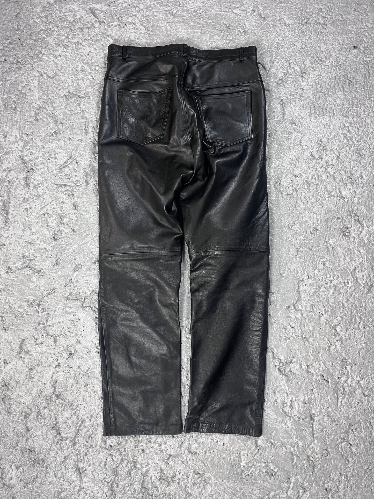 Vintage Marlboro leather pants