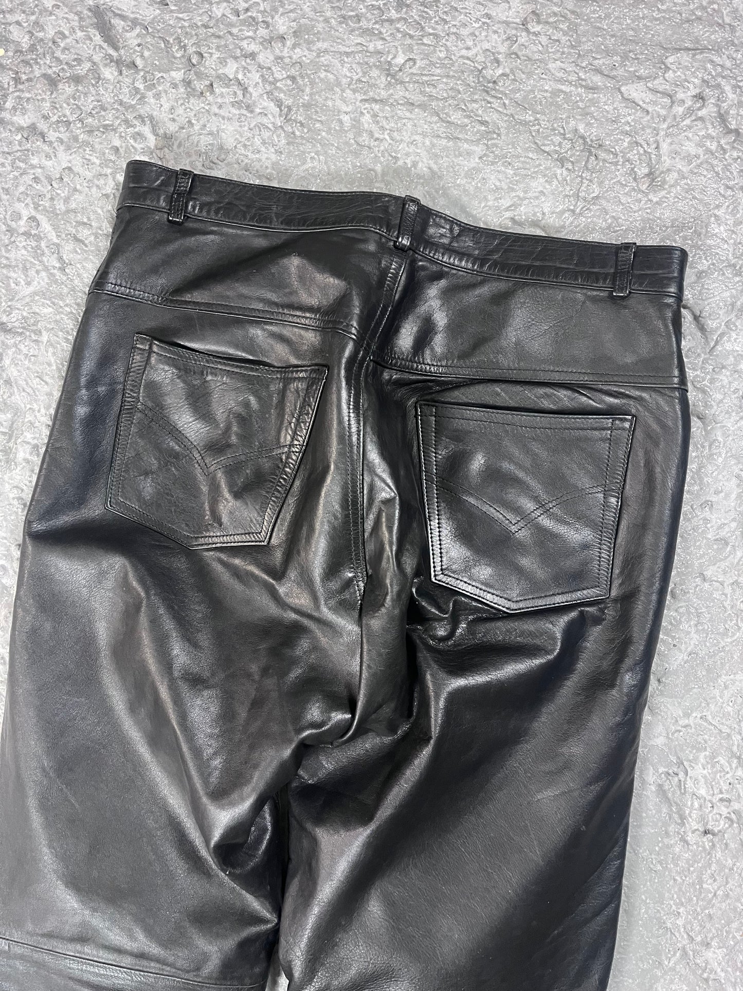 Vintage Marlboro leather pants
