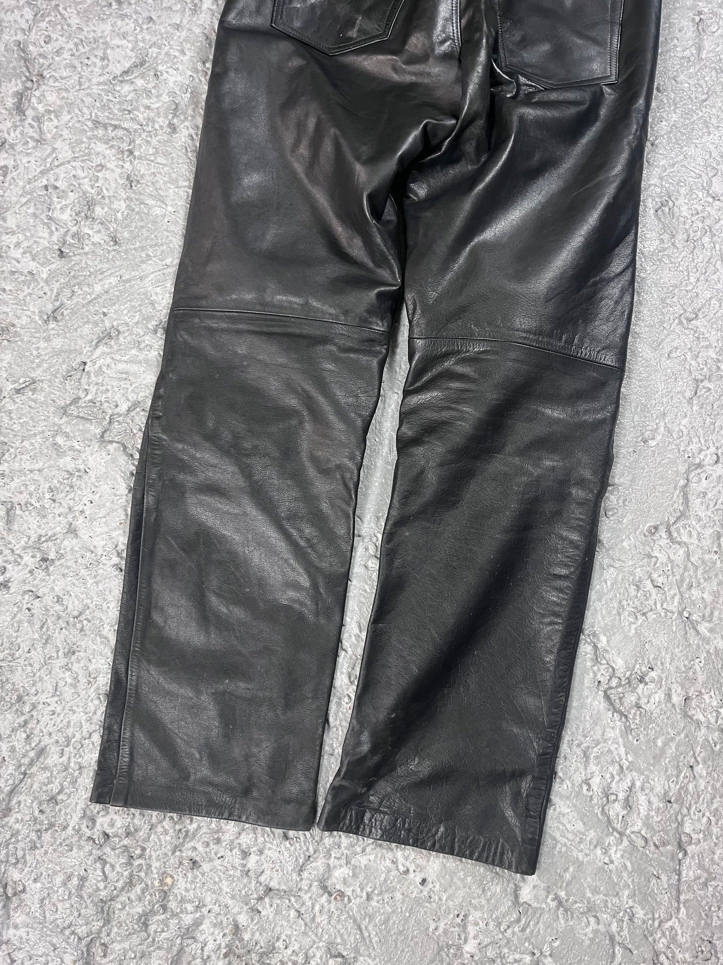 Vintage Marlboro leather pants