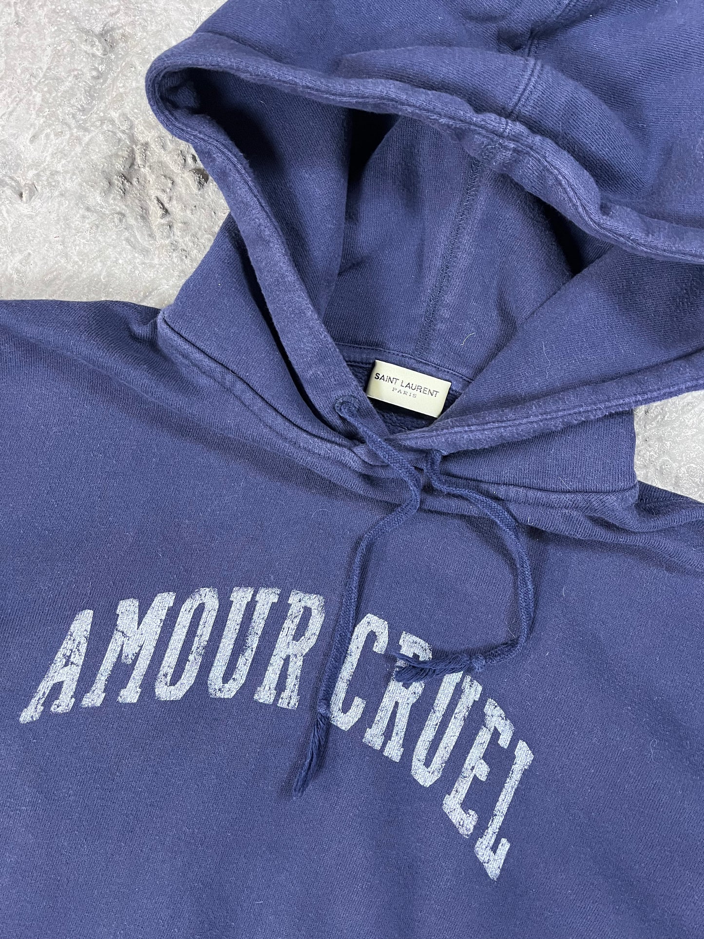 Saint Laurent hoodie 'Amour cruel'