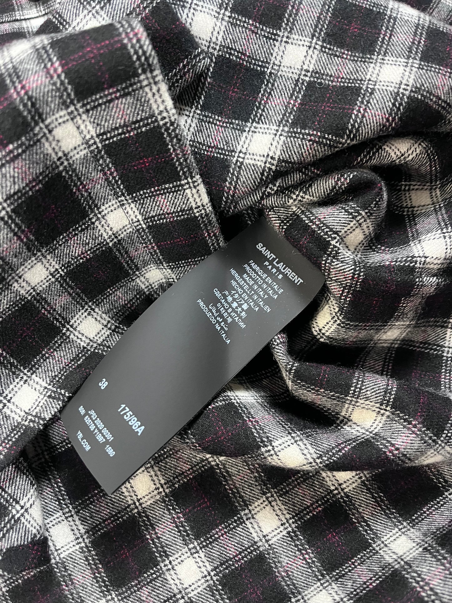 Saint Laurent flannel