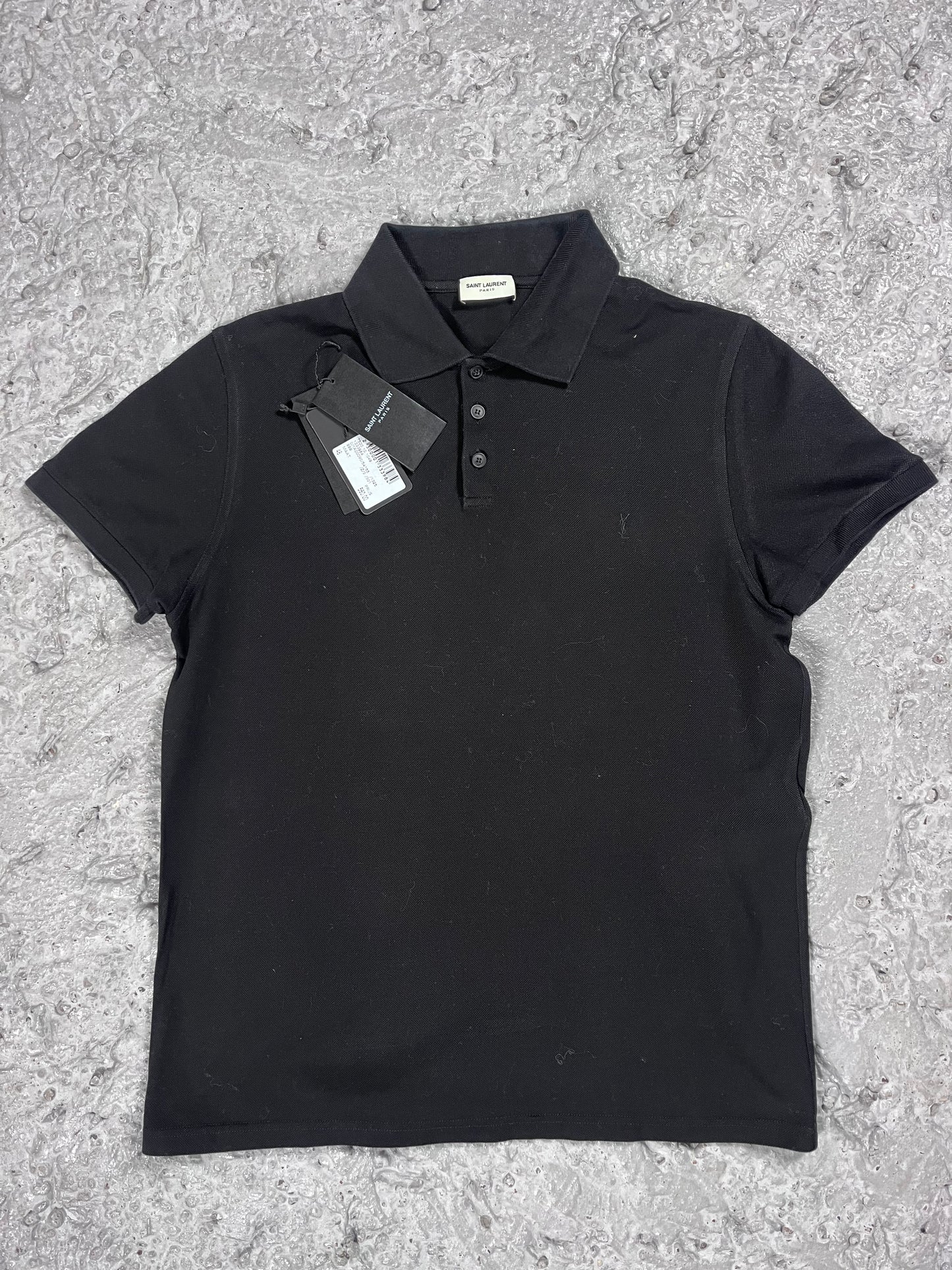 Saint Laurent polo black