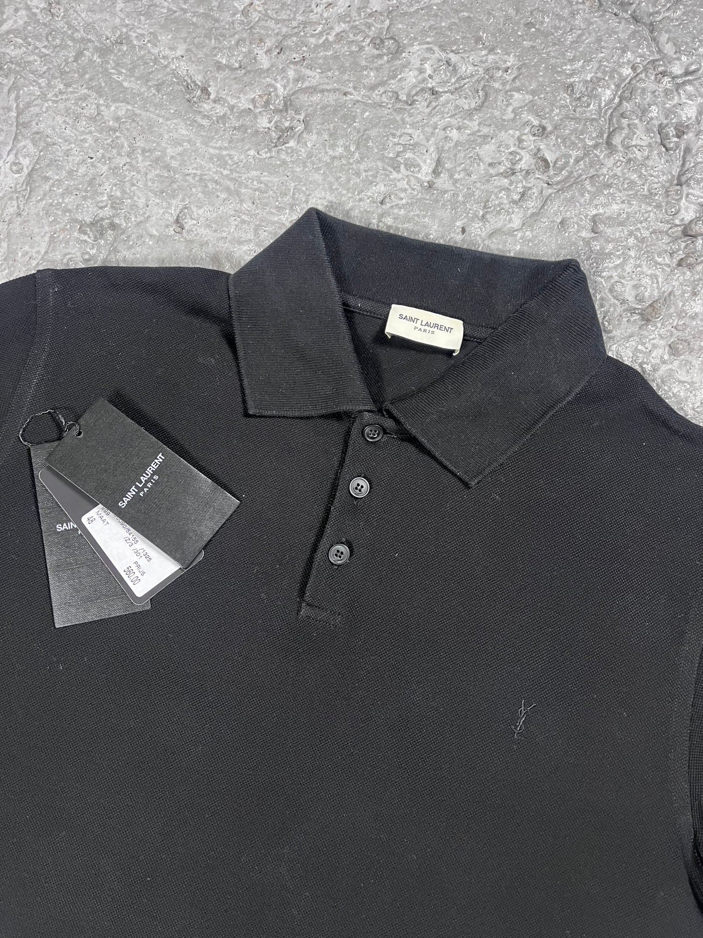 Saint Laurent polo black