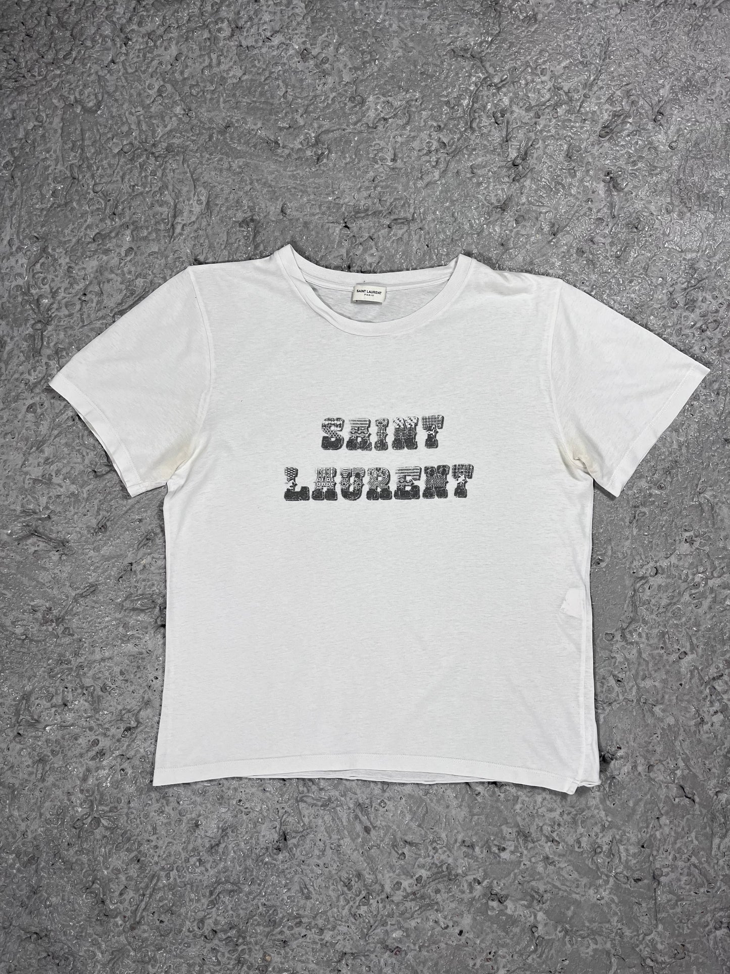 Saint Laurent T-shirt white