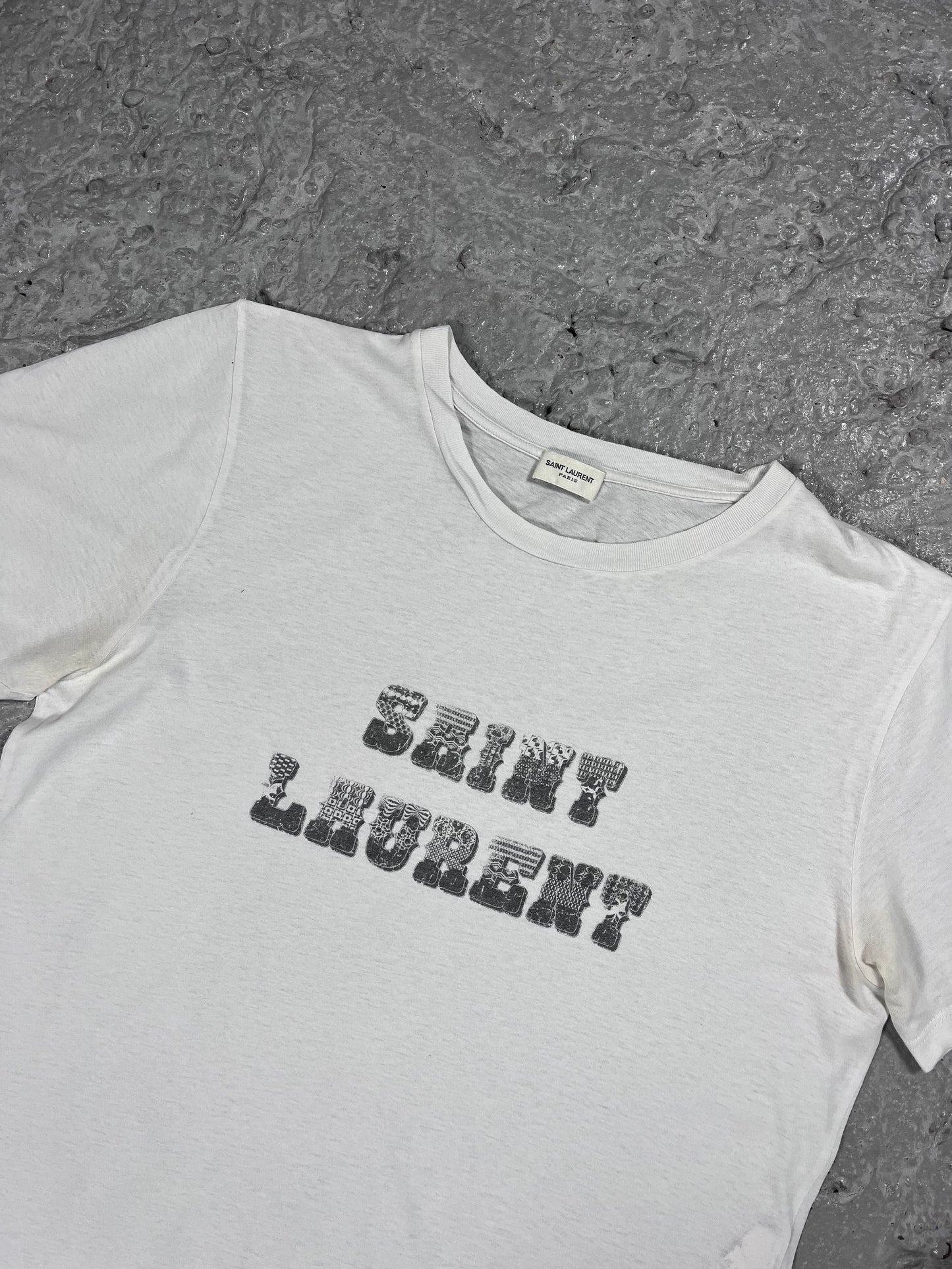 Saint Laurent T-shirt white