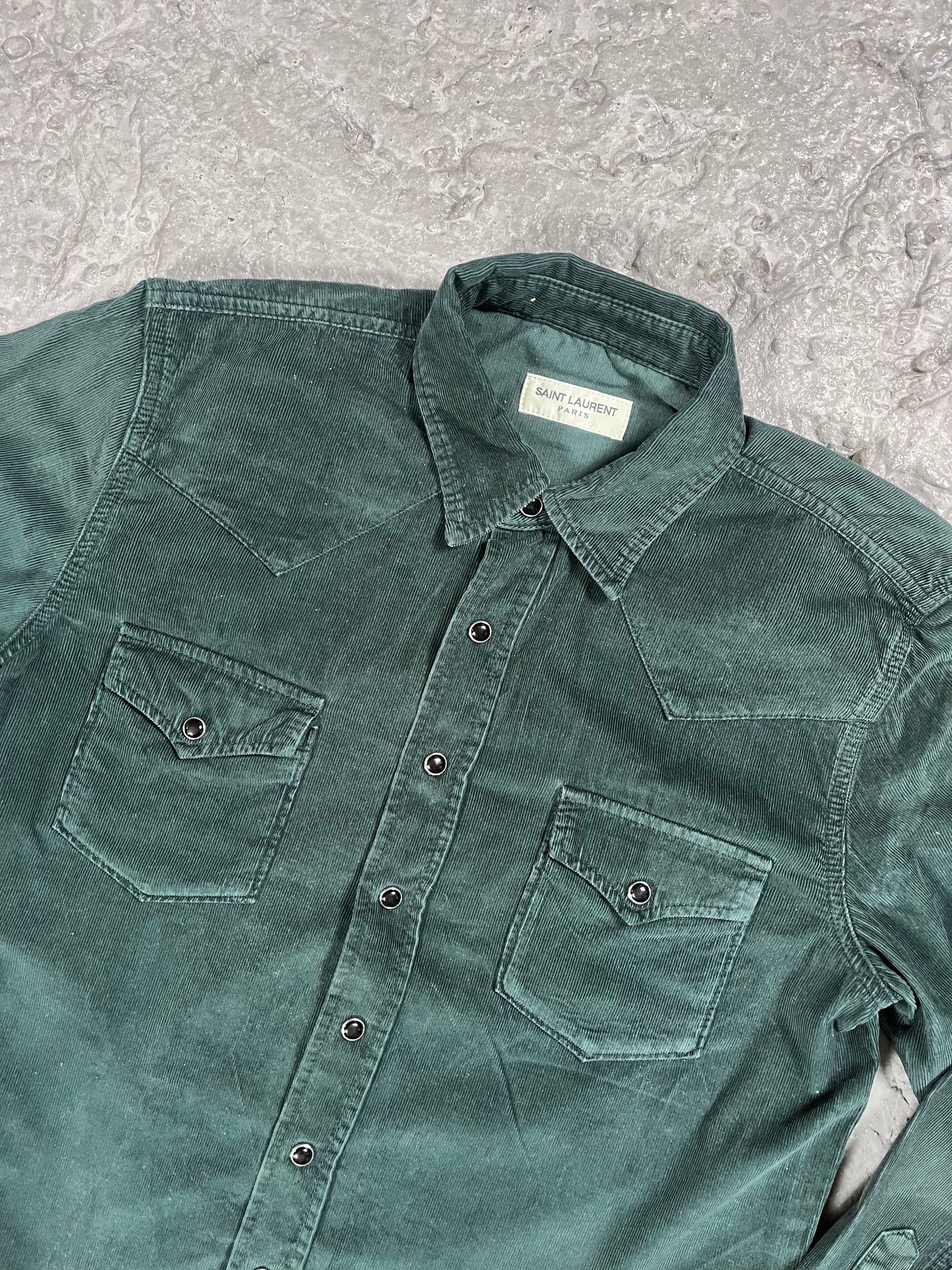 Saint Laurent Corduroy shirt