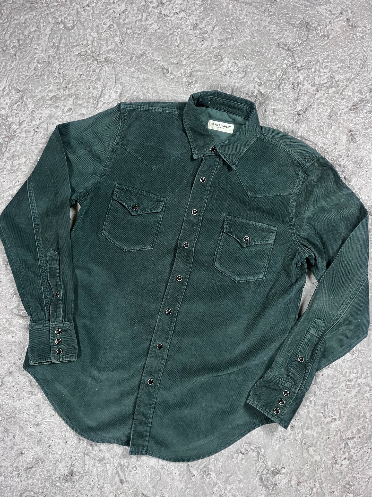 Saint Laurent Corduroy shirt