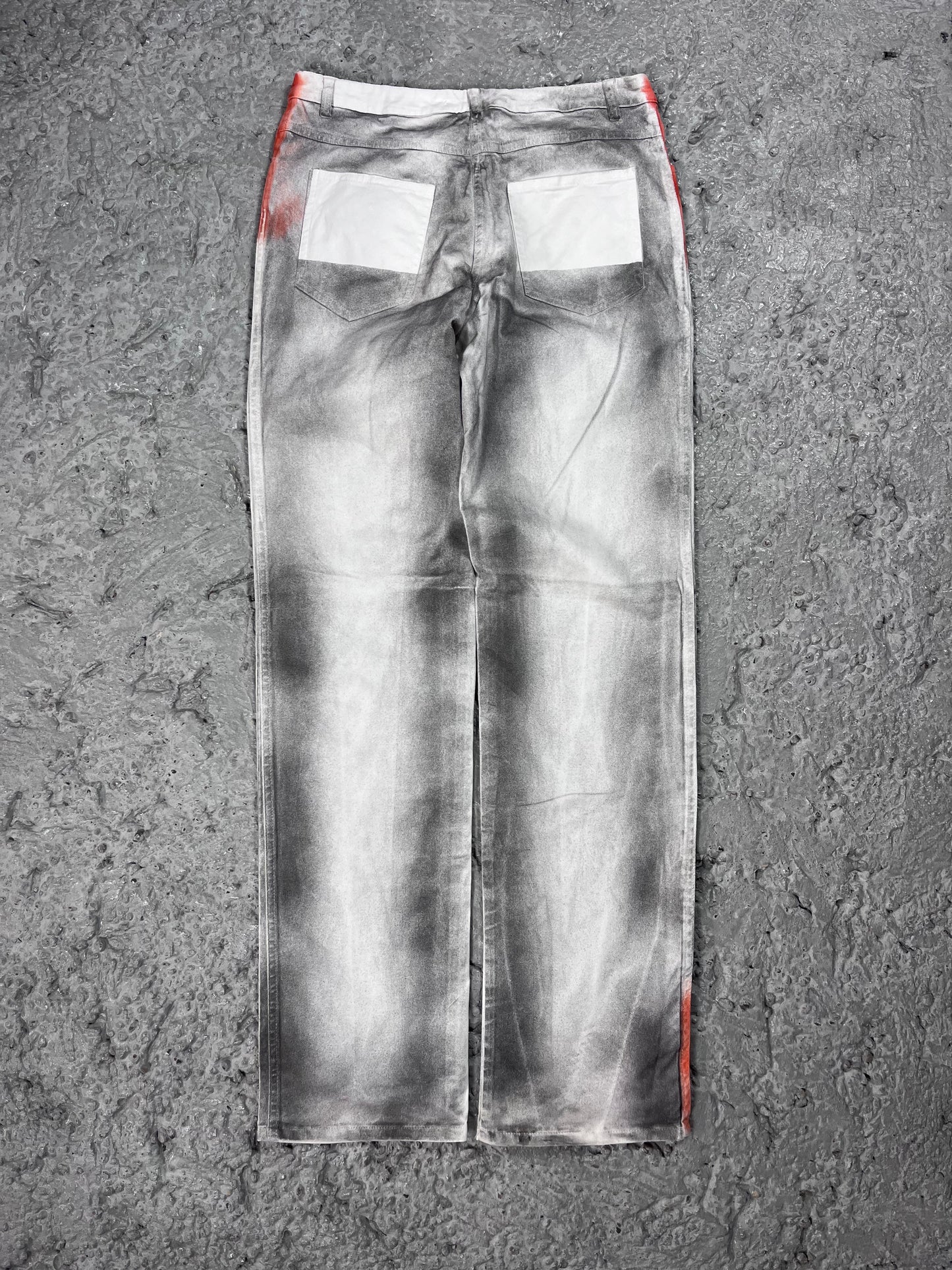 Roberto Cavalli Class sprayed jeans