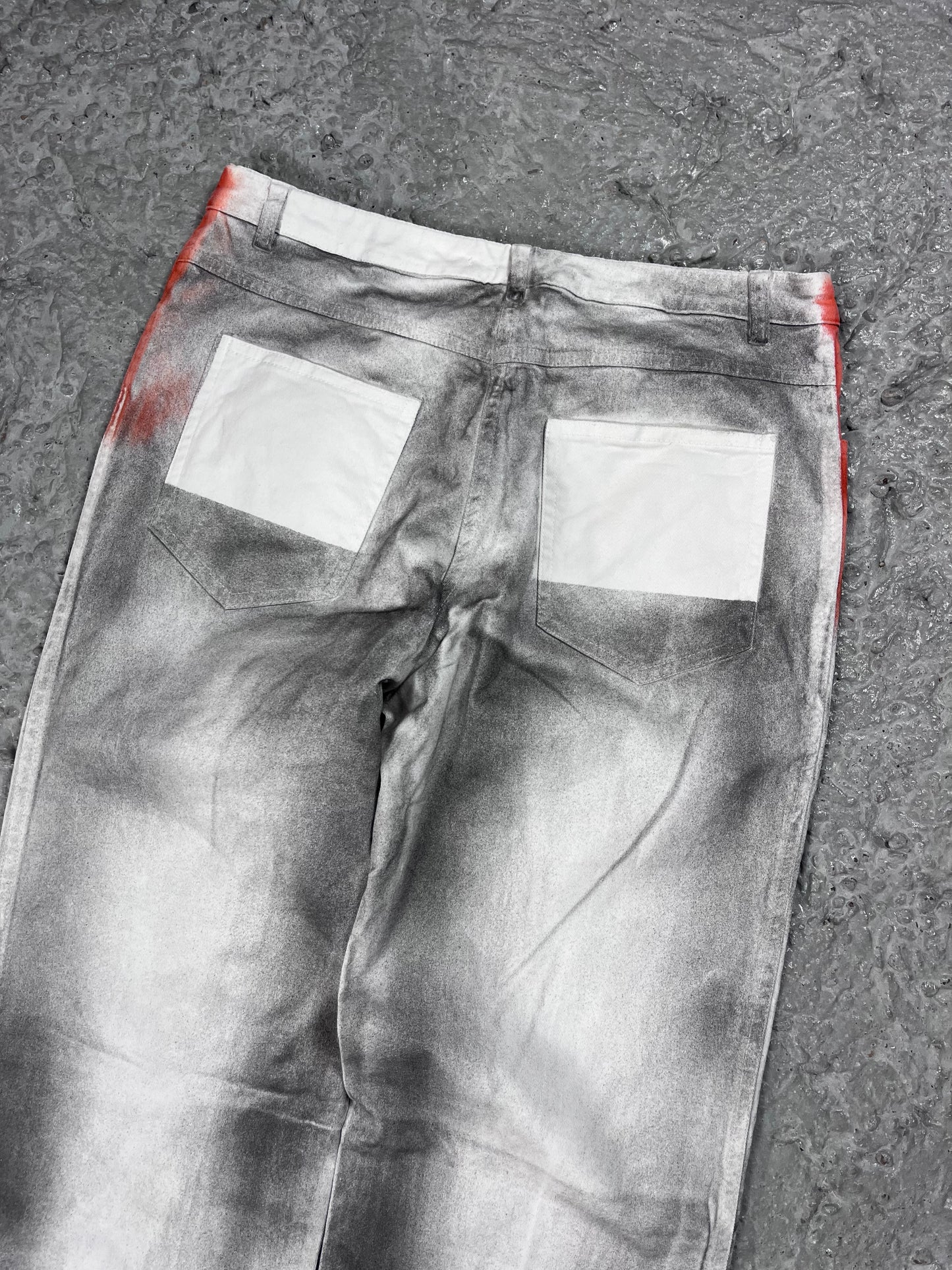 Roberto Cavalli Class sprayed jeans
