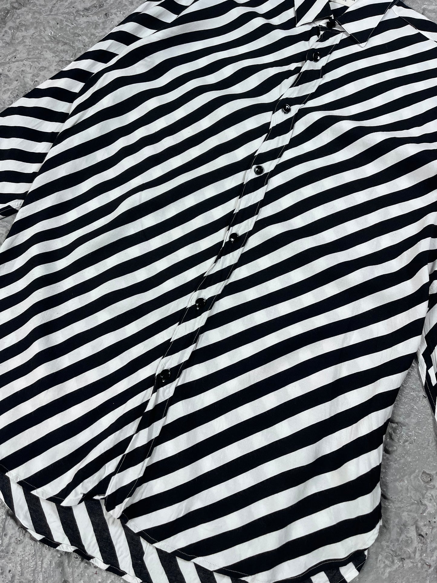 Saint Laurent striped shirt sample