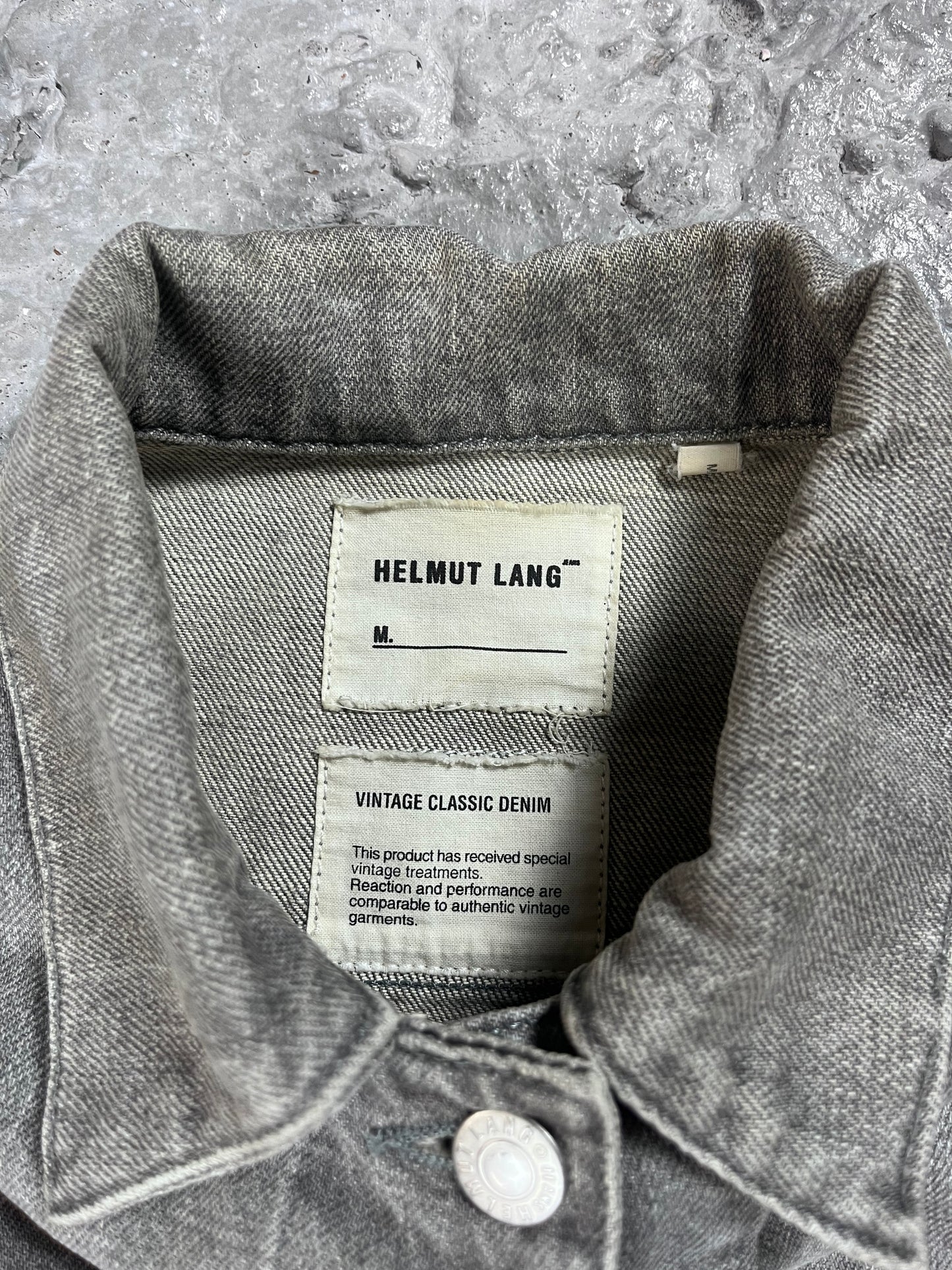 Helmut Lang vintage denim jacket