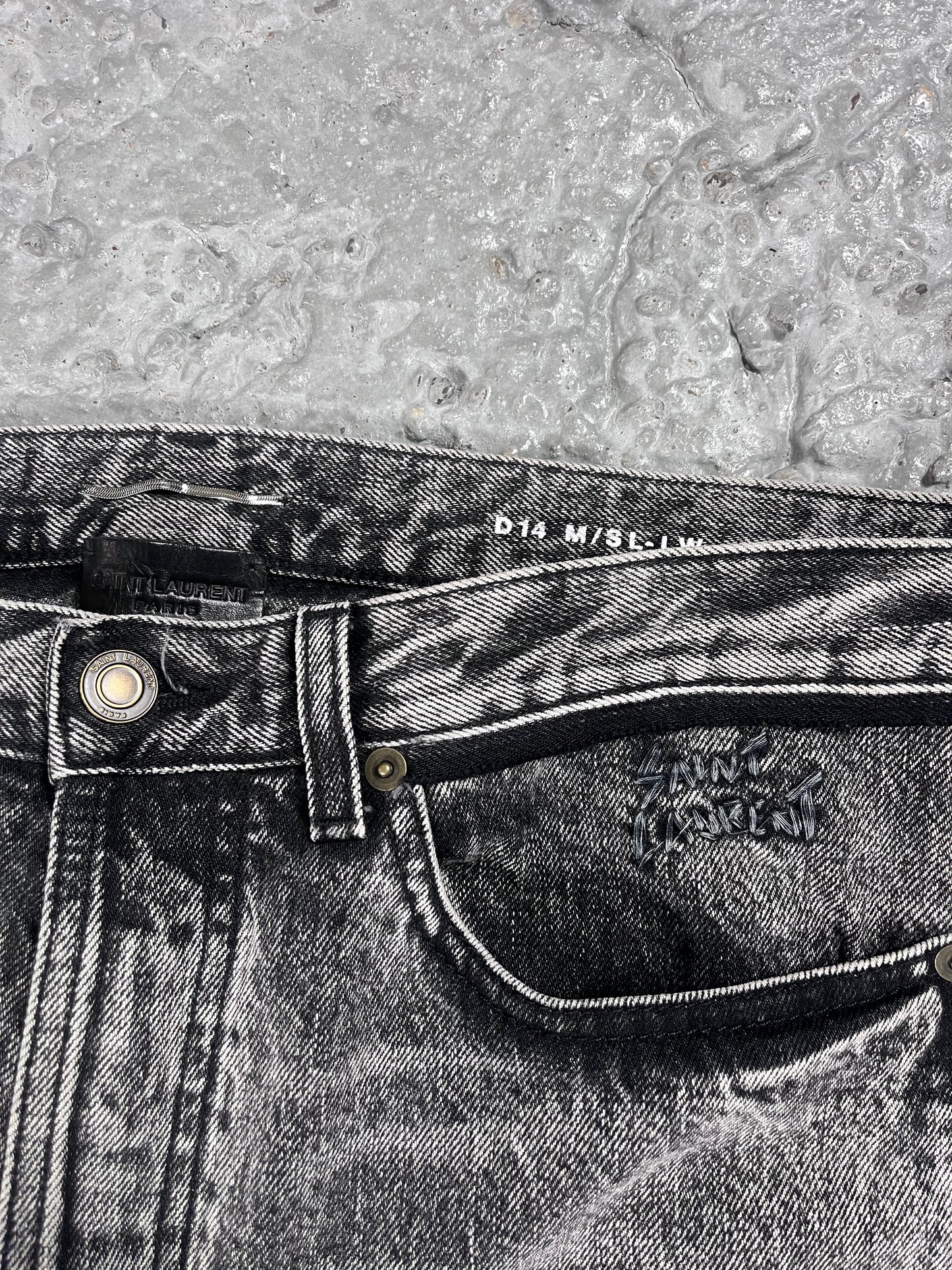 Saint laurent jeans grey D14 M/SL-LW