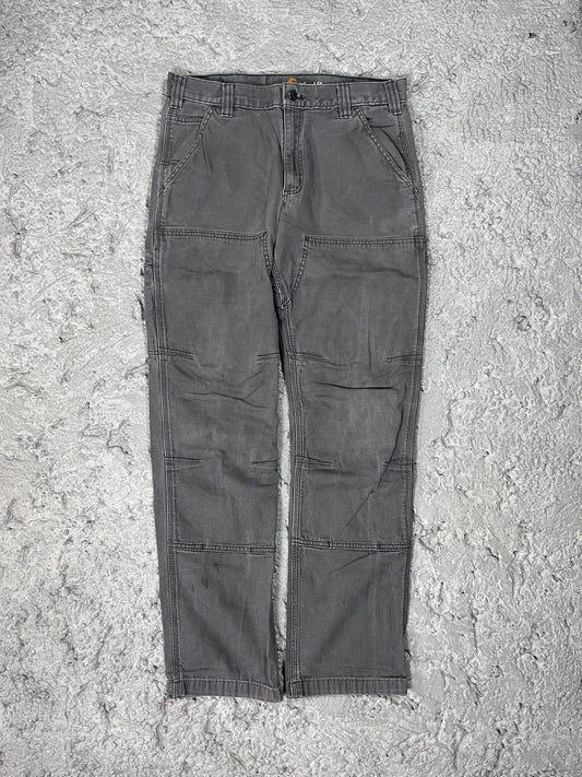 Carhartt double knee pants grey