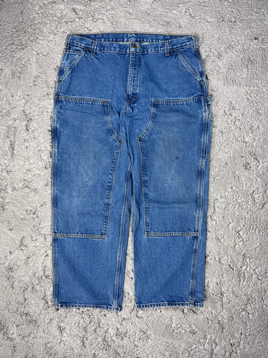 Vintage Carhartt double knee pants denim