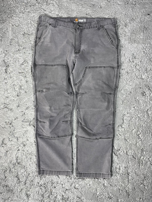 Carhartt double knee pants grey