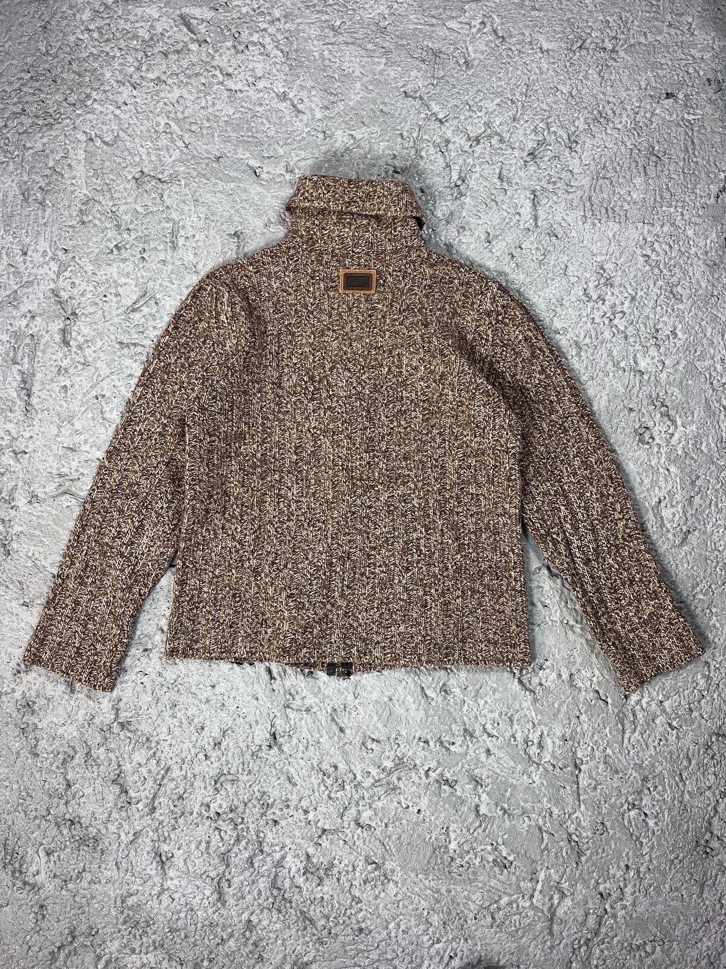 Dolce & Gabbana knitted turtle neck Y2K