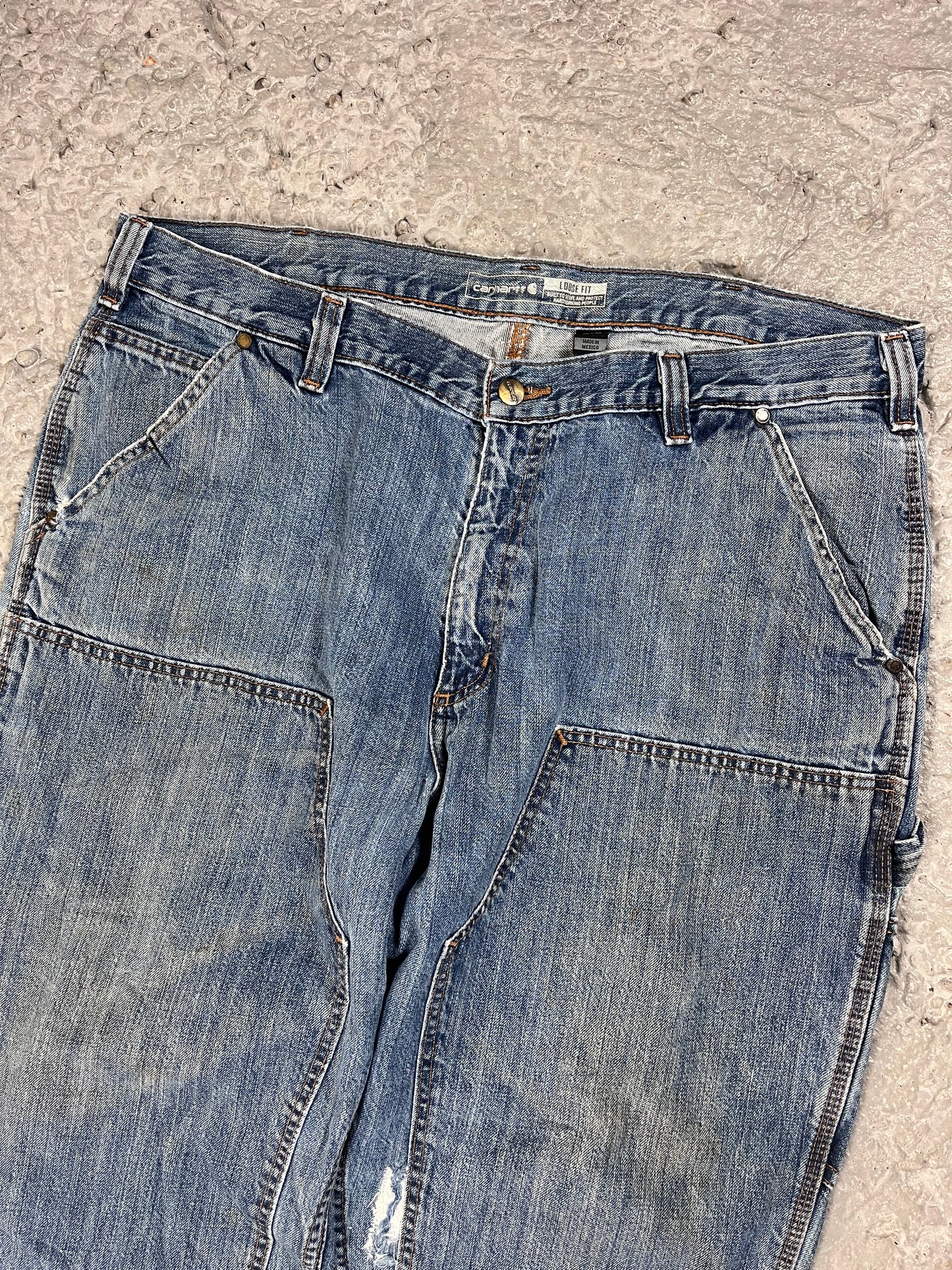 Carhartt double knee pants denim