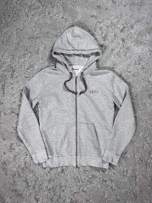 Saint Laurent paris hoodie grey