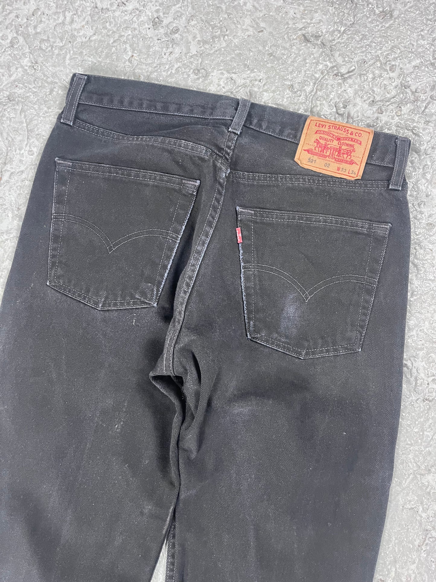 Vintage Levi’s 521 black