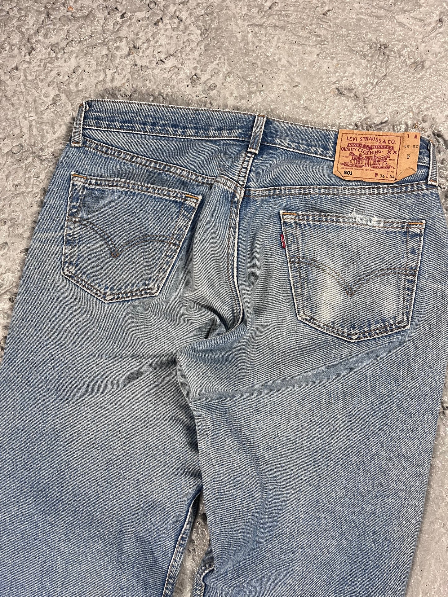 Vintage Levi’s 501 denim blue