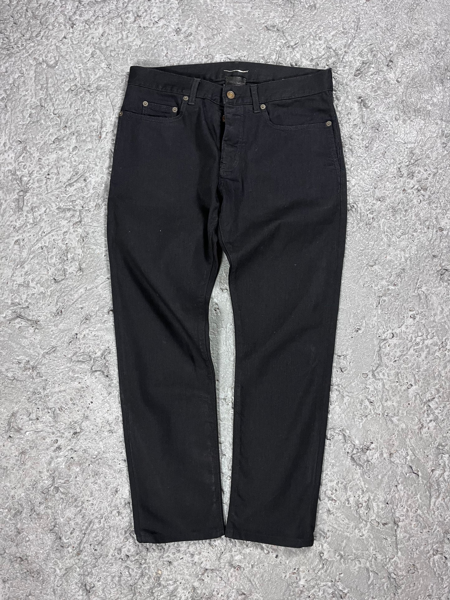 Saint Laurent black jeans sample