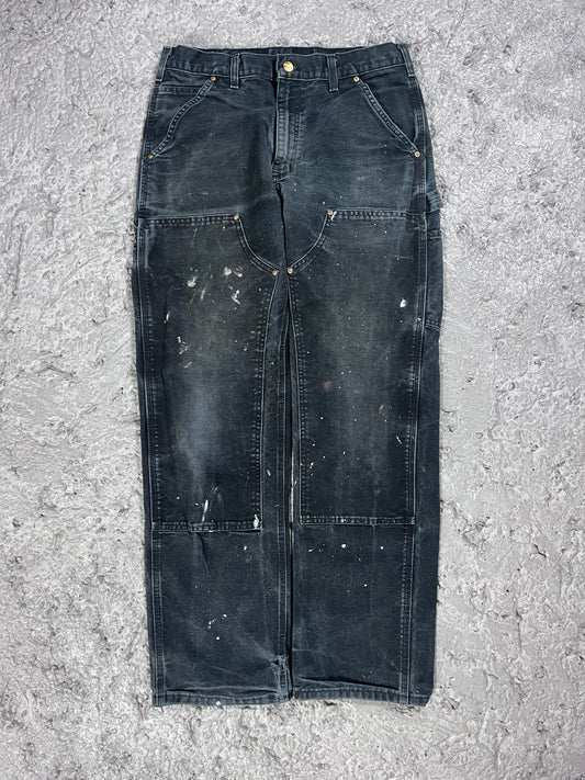 Vintage Carhartt double knee pants black