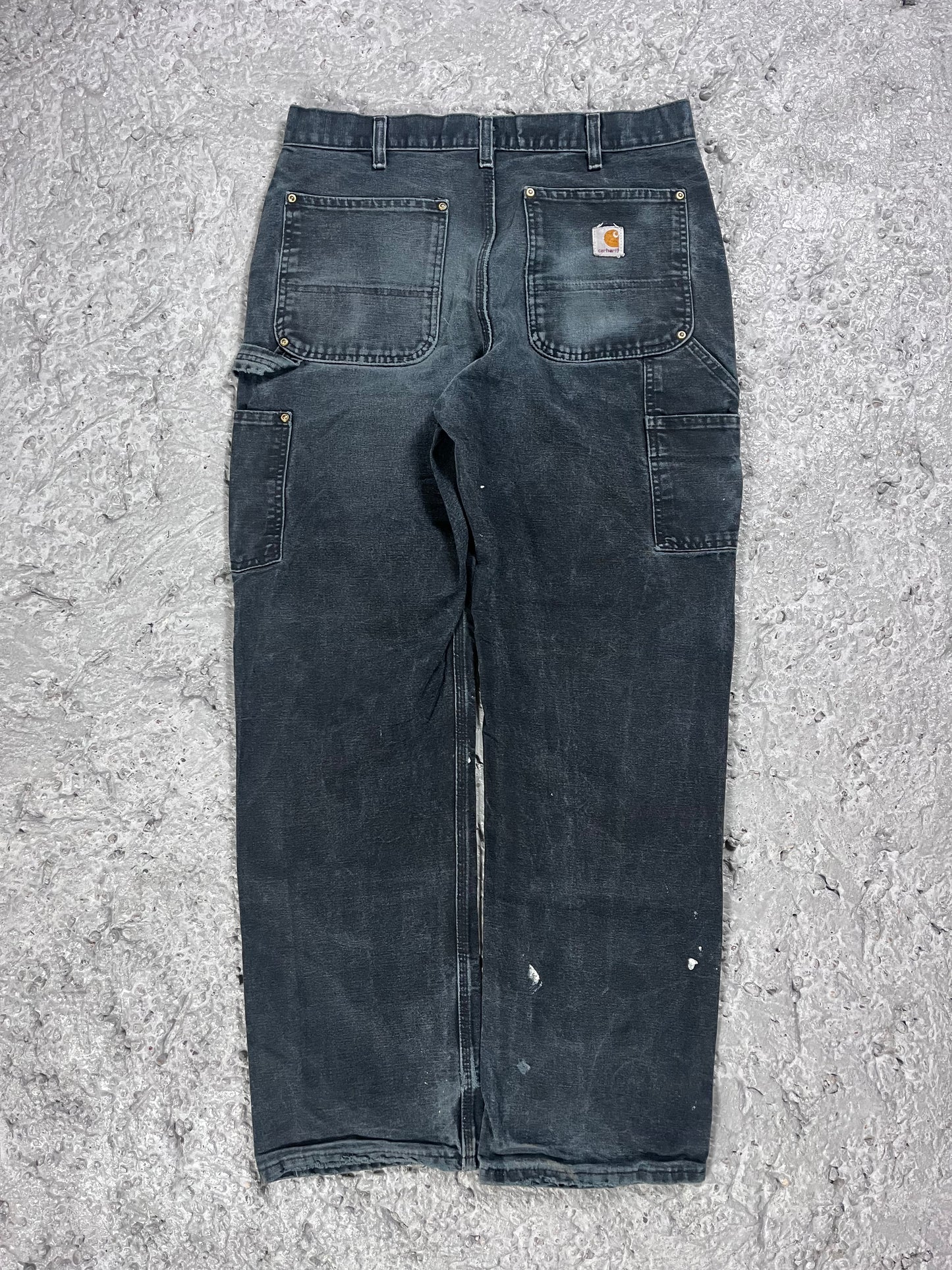 Vintage Carhartt double knee pants black