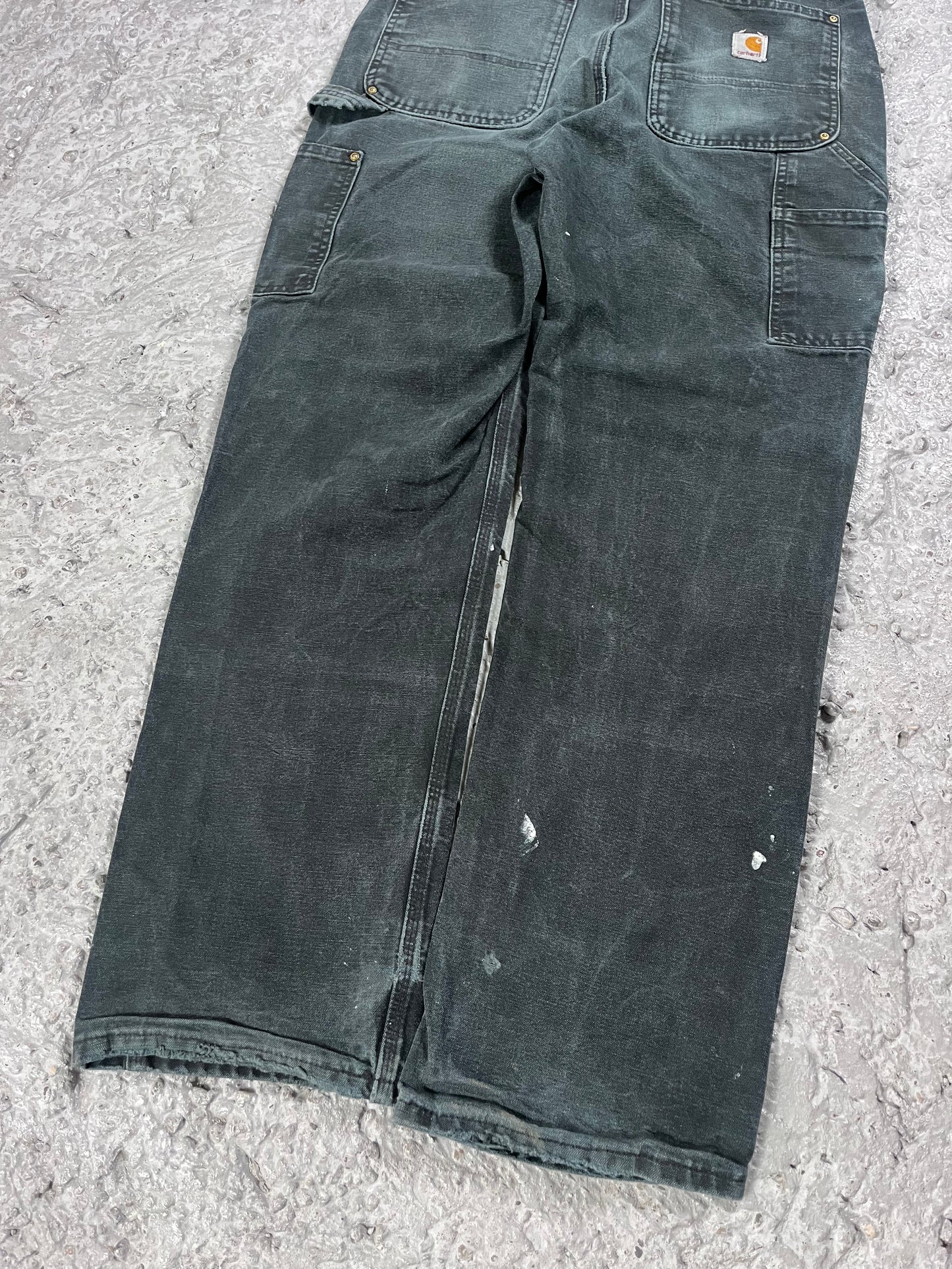 Vintage Carhartt double knee pants black