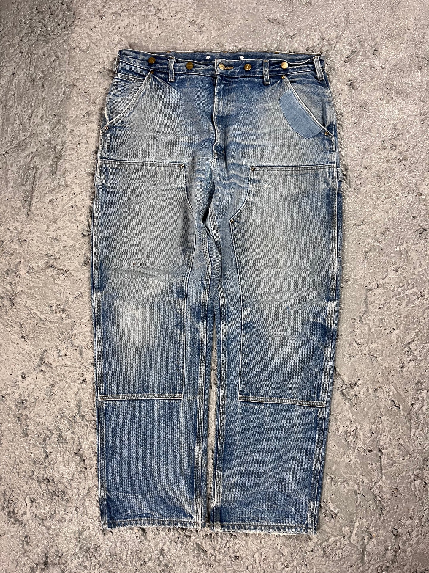 Vintage Carhartt double knee pants denim