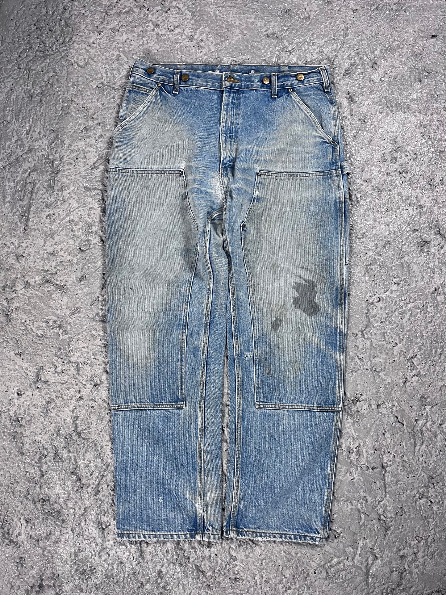 Vintage Carhartt double knee pants denim