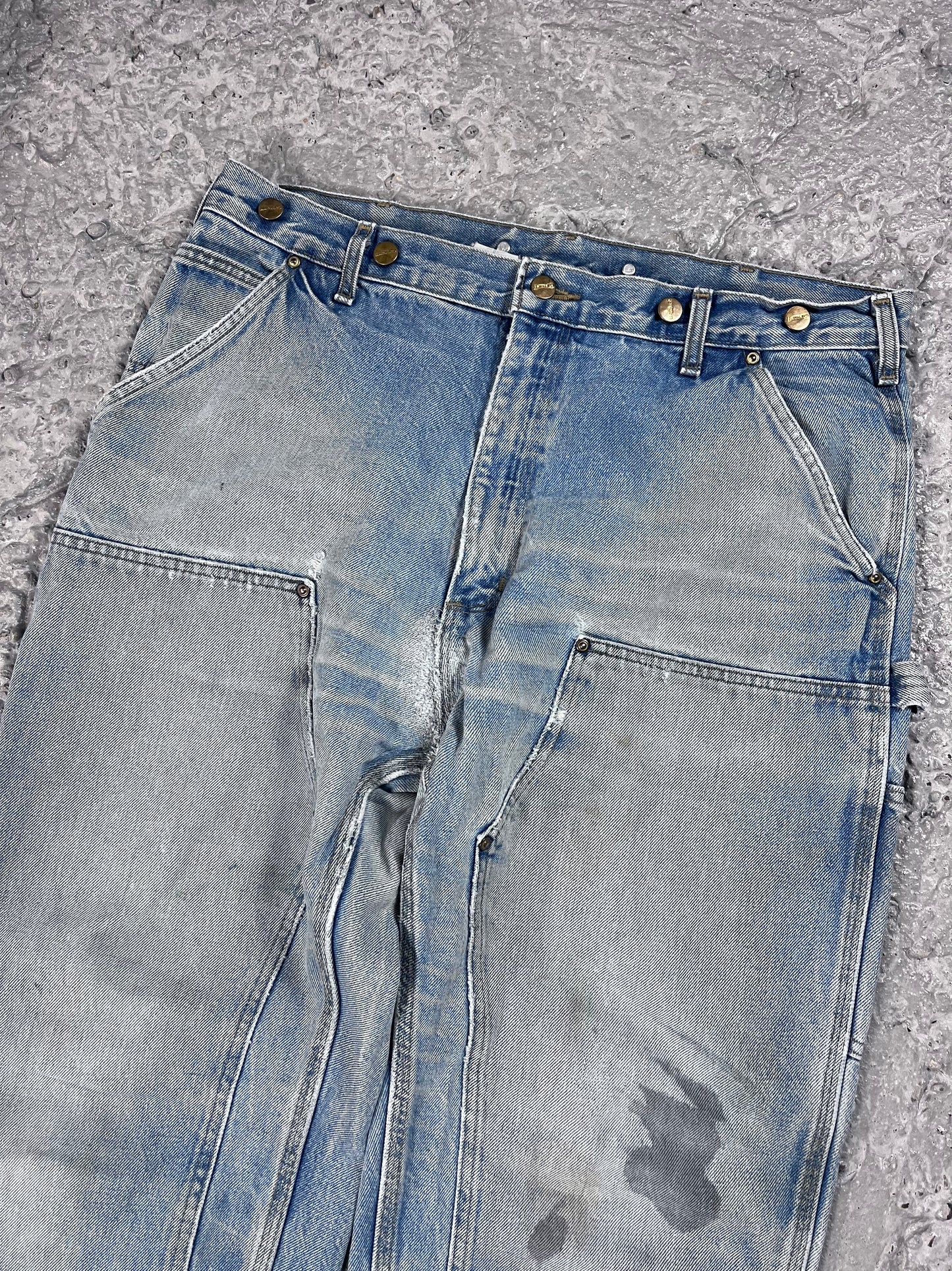 Vintage Carhartt double knee pants denim