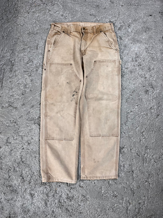 Vintage Carhartt double knee pants beige cream